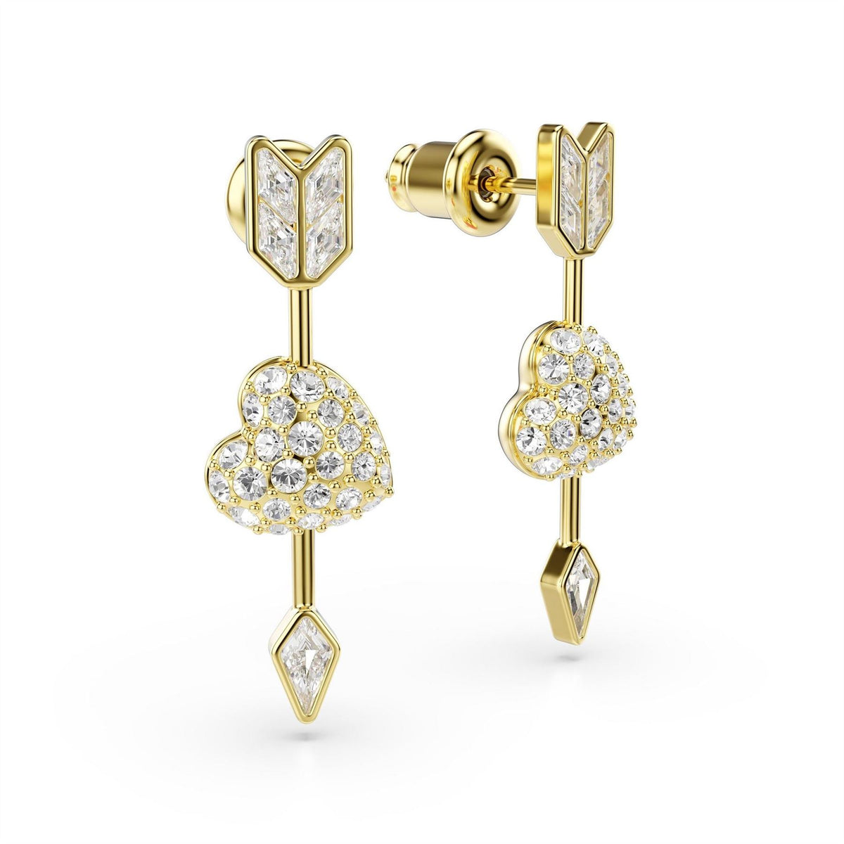 Swarovski Rhinestone Crystal Drop Earrings