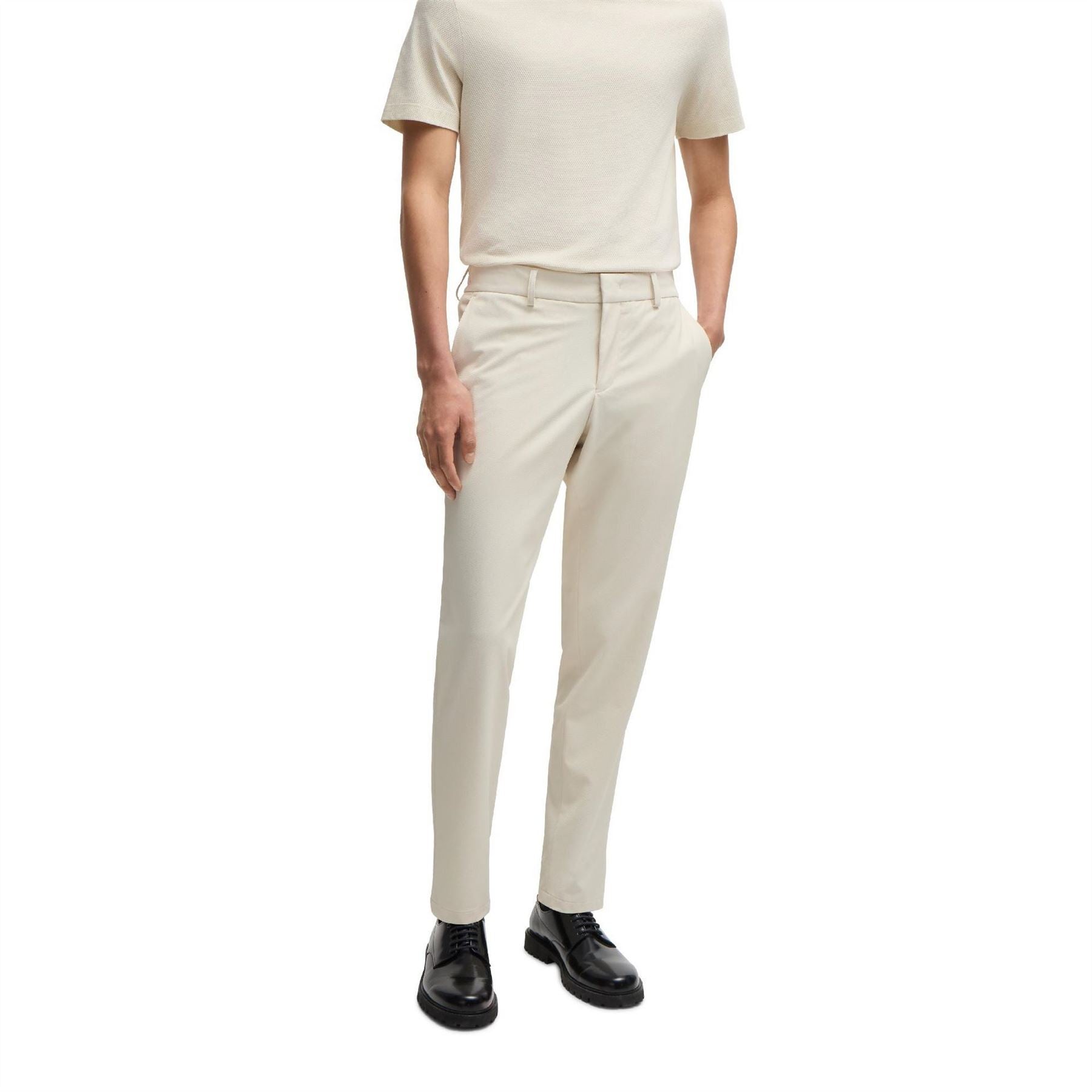 Boss Mens P Genius Wg Pk 243f 10261380 0 Straight Leg Trousers