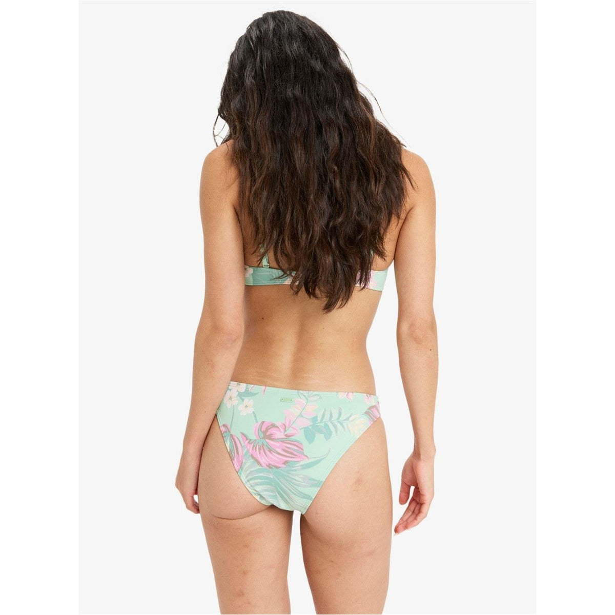 Roxy Floral Bikini Set with Triangle Top