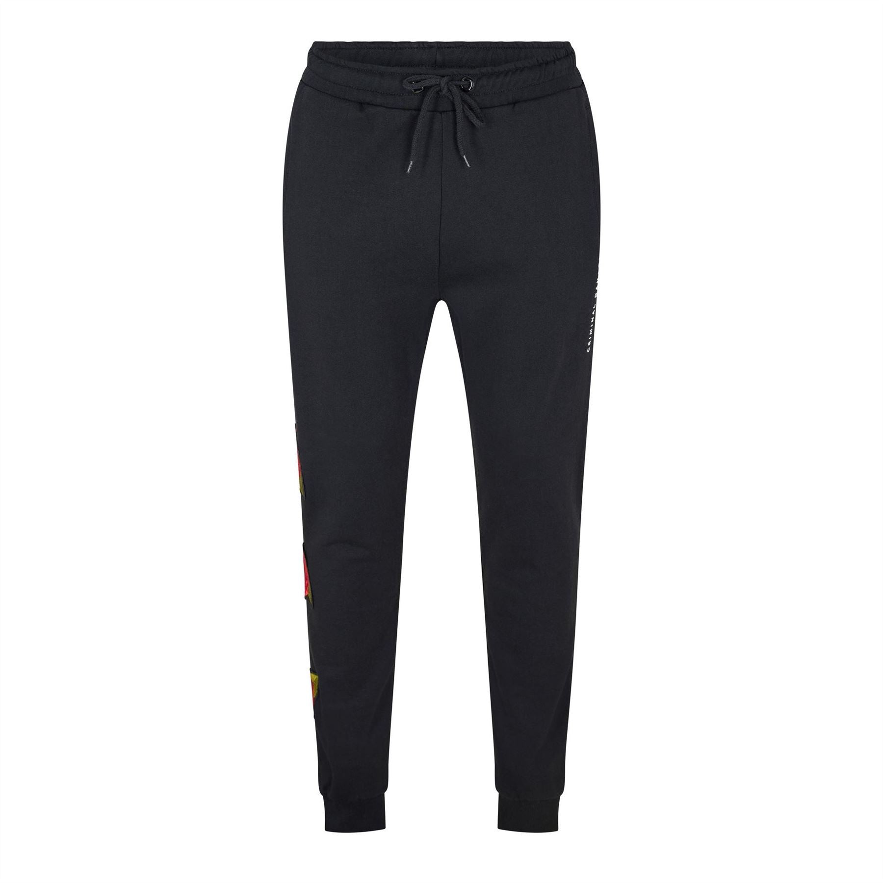 Criminal Damage Rosa Closed Hem Fleece Joggers