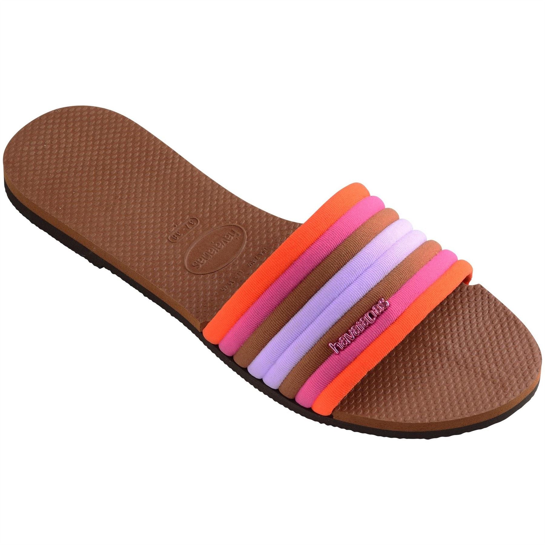 Havaianas Hav. You Malta Cool Black 33 34 Flip Flops Womens