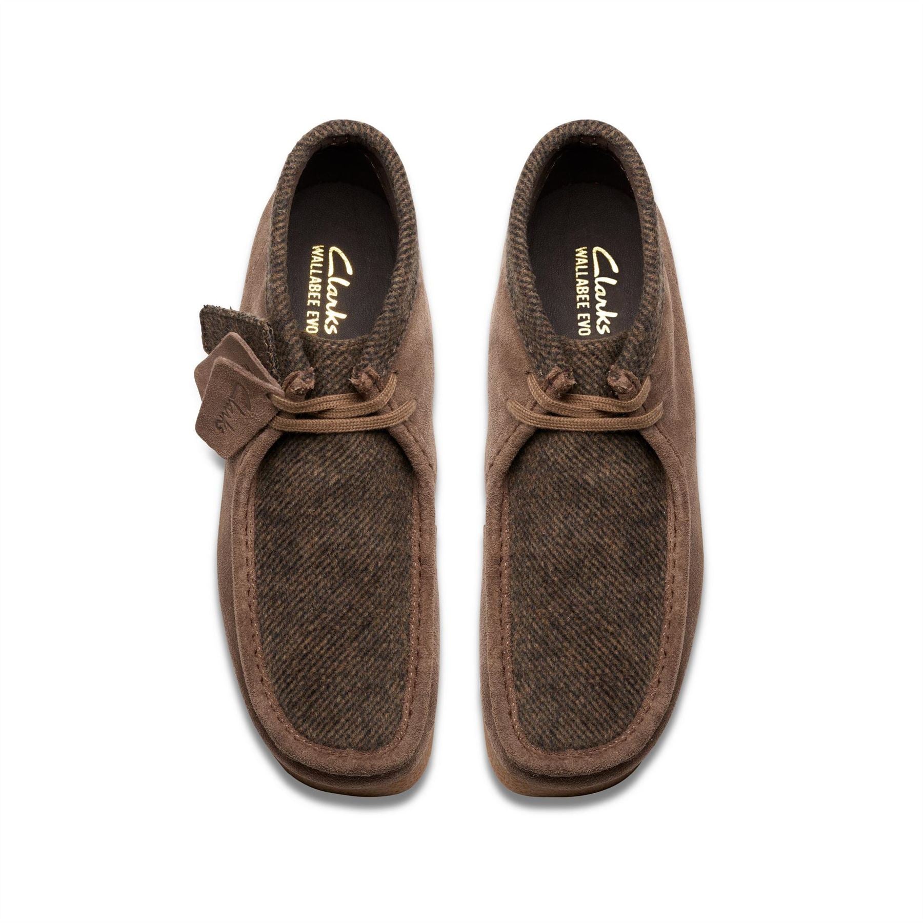 Clarks Wallabee Chukka Boots with Lace-Up Closure