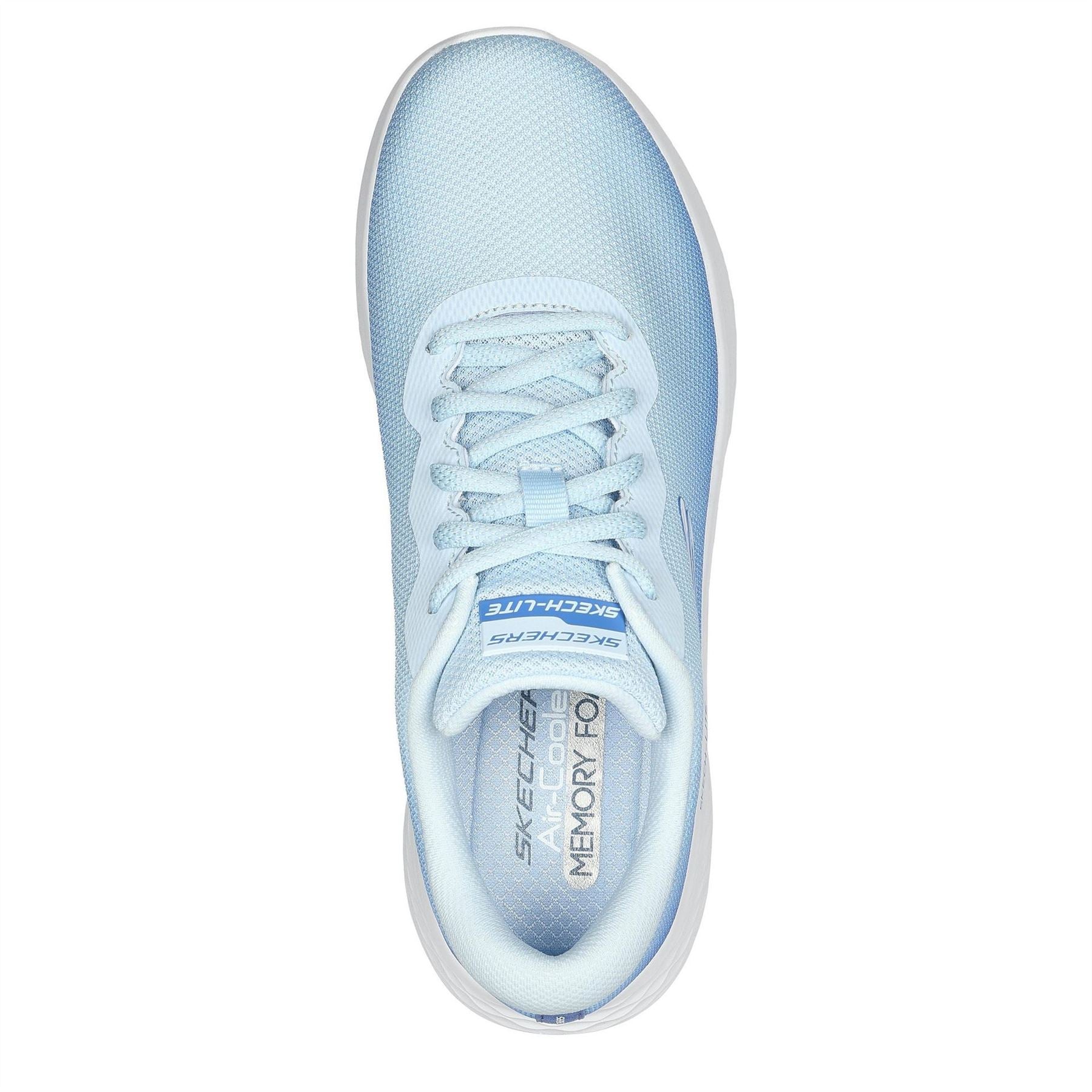 Skechers Womens Engineered Mesh Lace Up W Ai Slip On Trainers