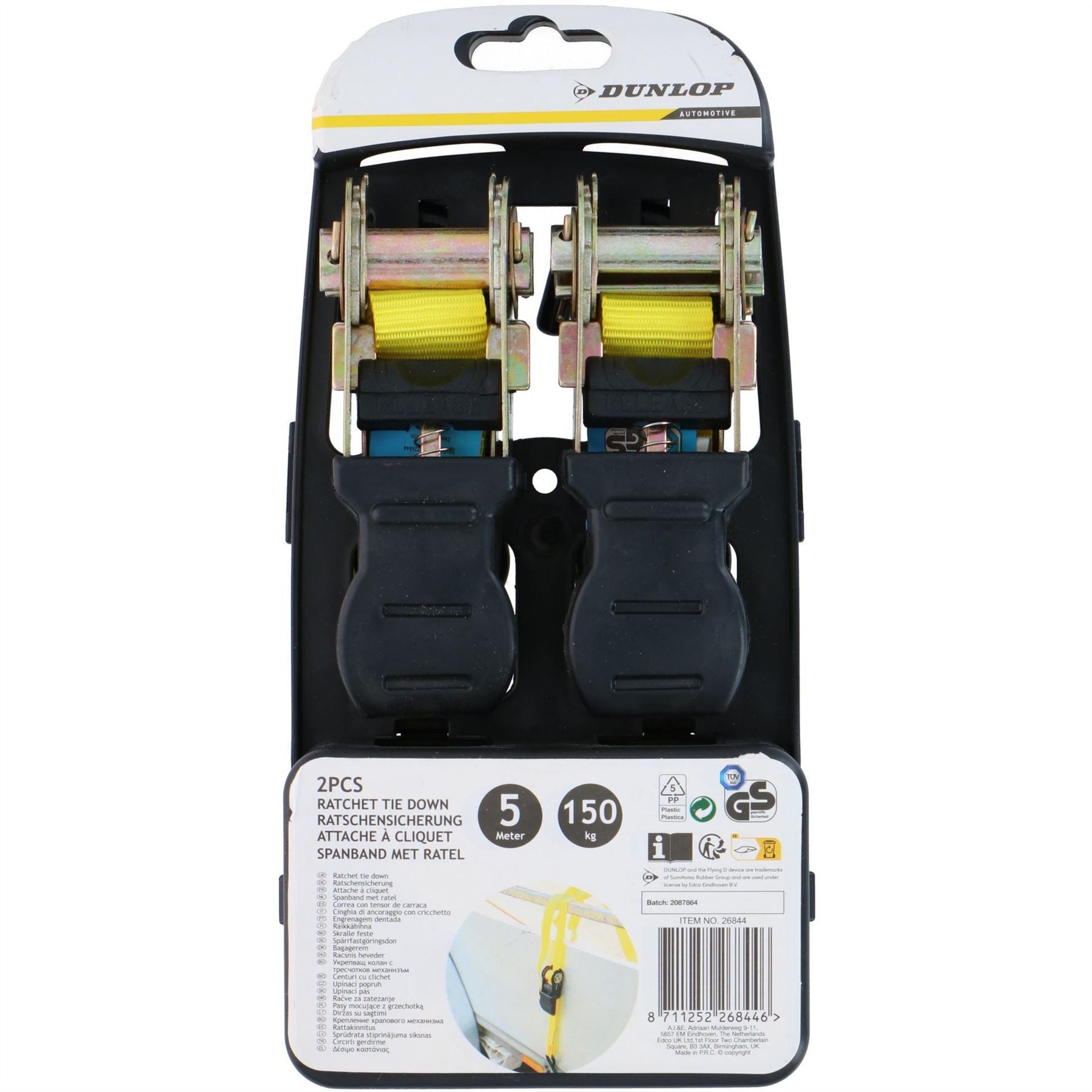 Dunlop Luggage Straps