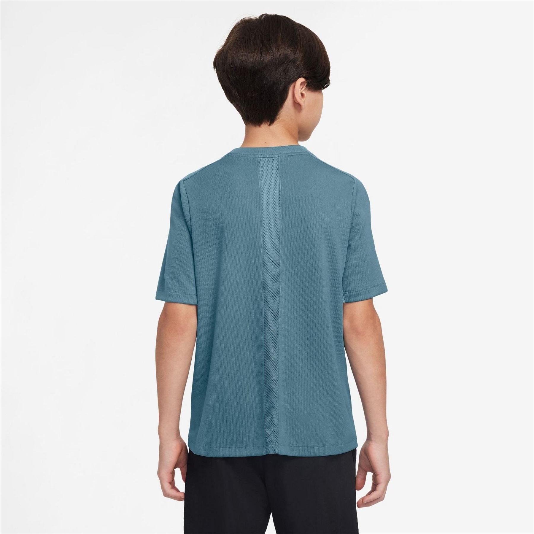 Nike Logo Print Text Graphic Crew Neck Short Sleeve Jersey T-Shirt