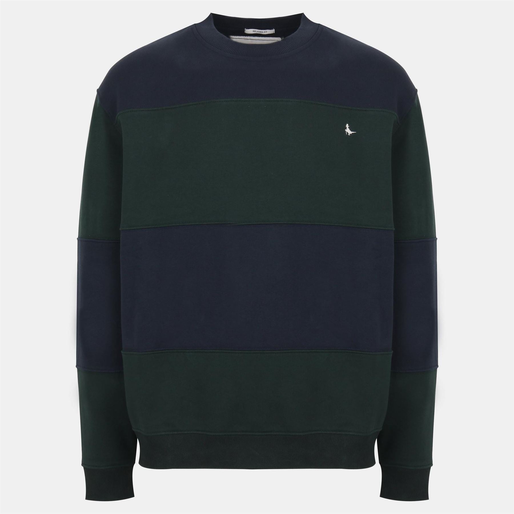 Jack Wills Lewis Cotton Long Sleeve Crew Sweatshirt