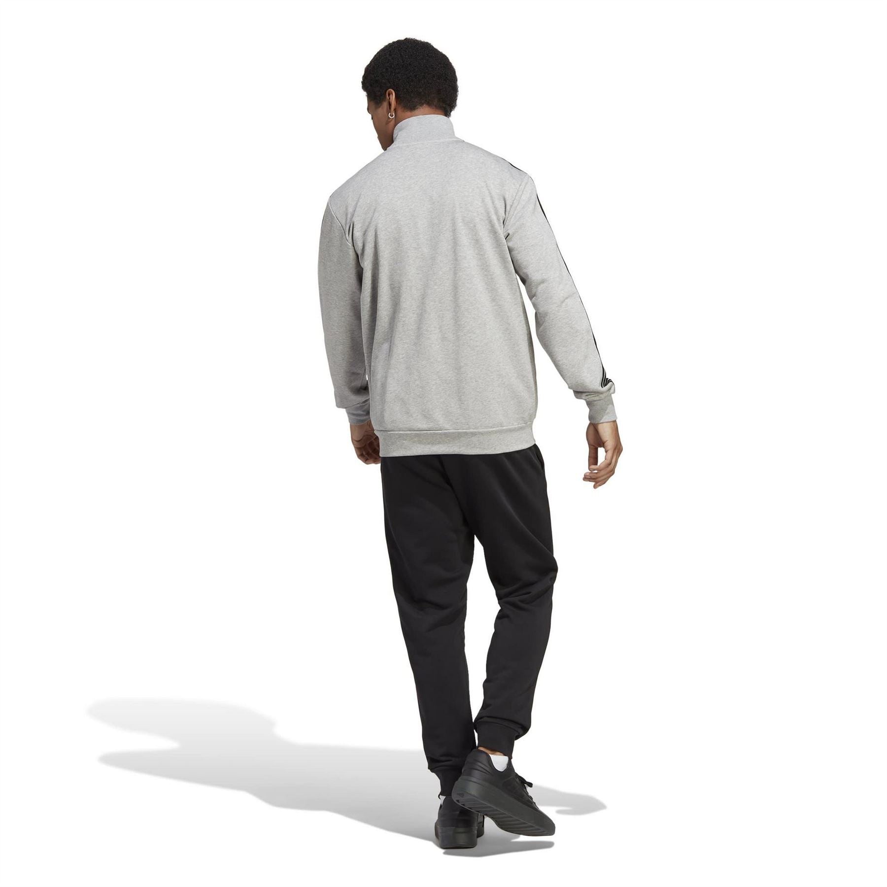 adidas Mens 3 Stripes French Terry Tracksuit