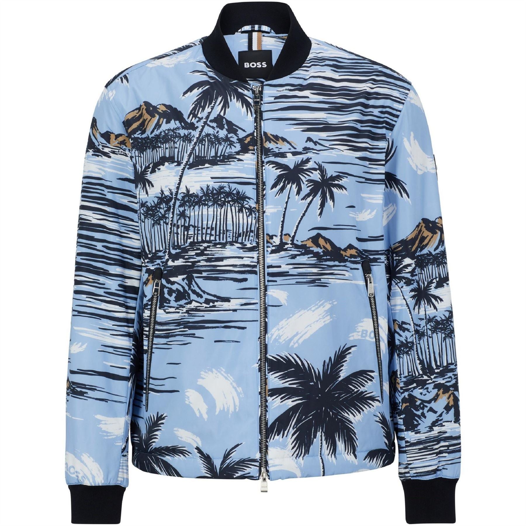 Boss Clovis Ribbed Cuff Softshell Jacket