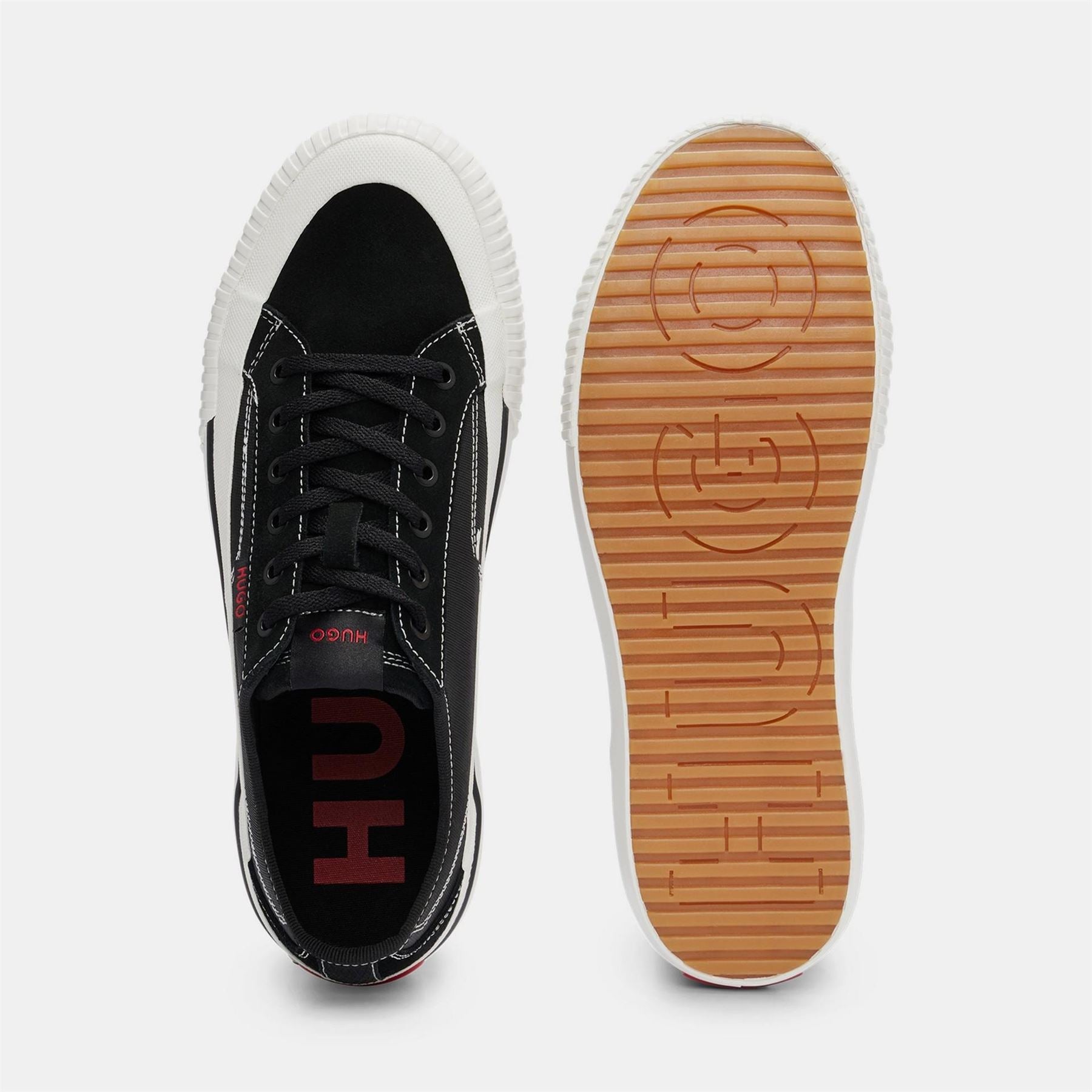 Hugo Dyerx Canvas Low Top Sneakers