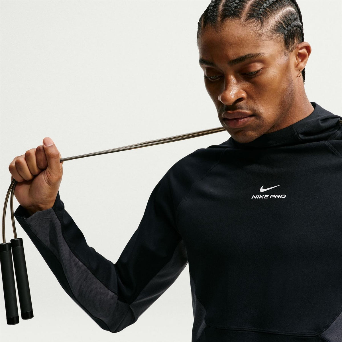 Nike Hooded Neck Raglan Sleeve Midlayer Sweatshirt
