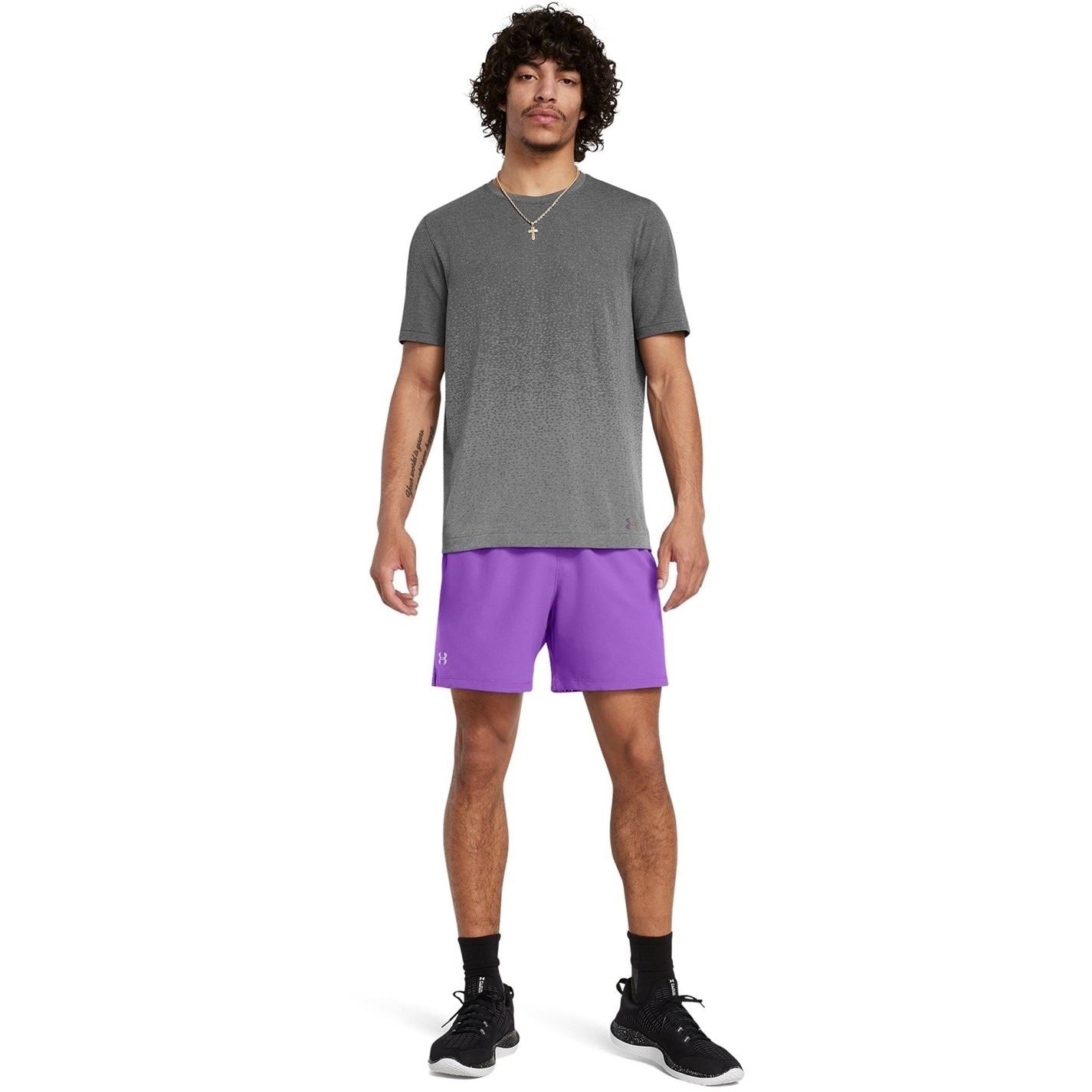 Under Armour Vanish Fitness Bermuda Shorts with Elasticated Waistband