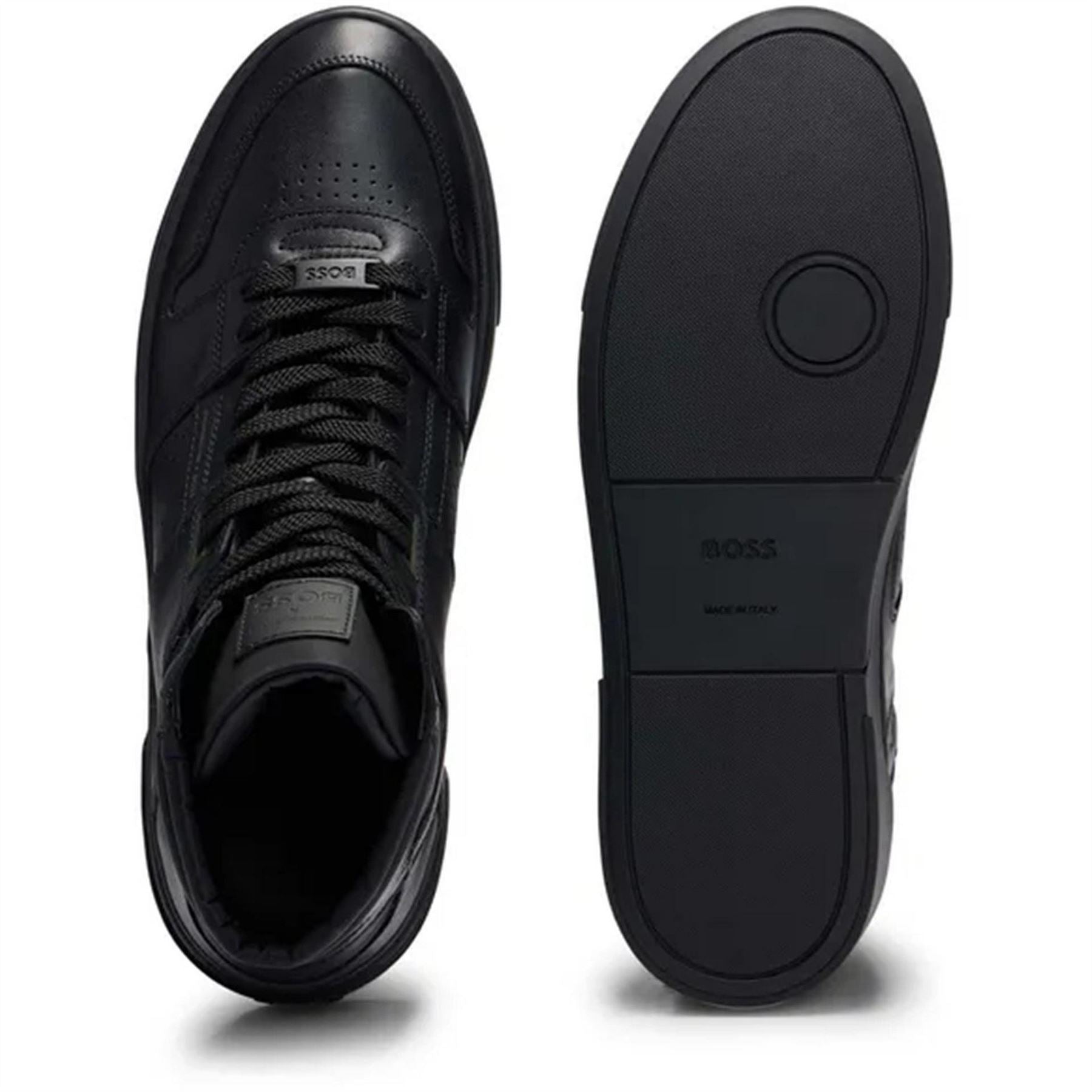 Boss Gary Hito High Top Lace Up Sneakers