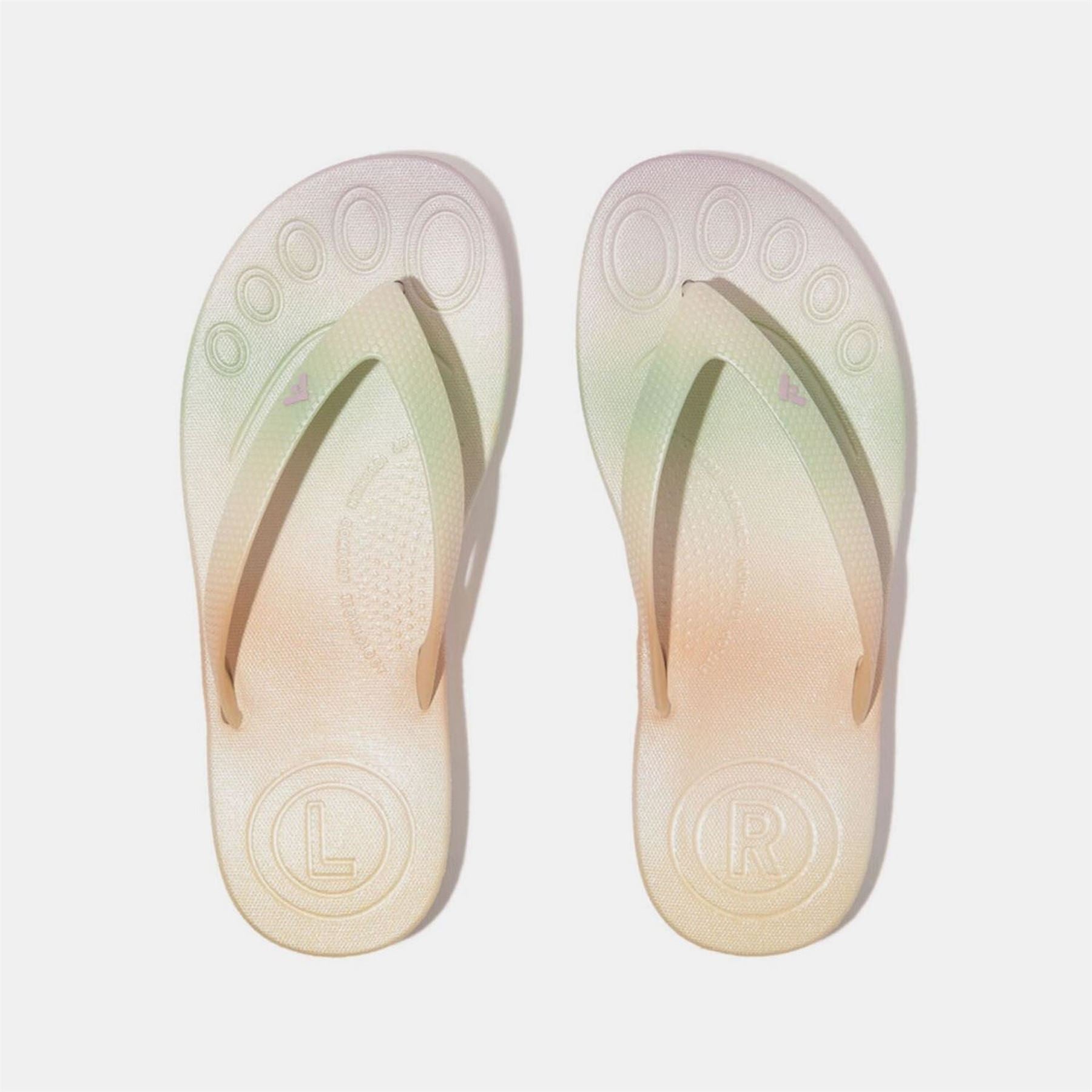 Fitflop Iridescent Flip Flops