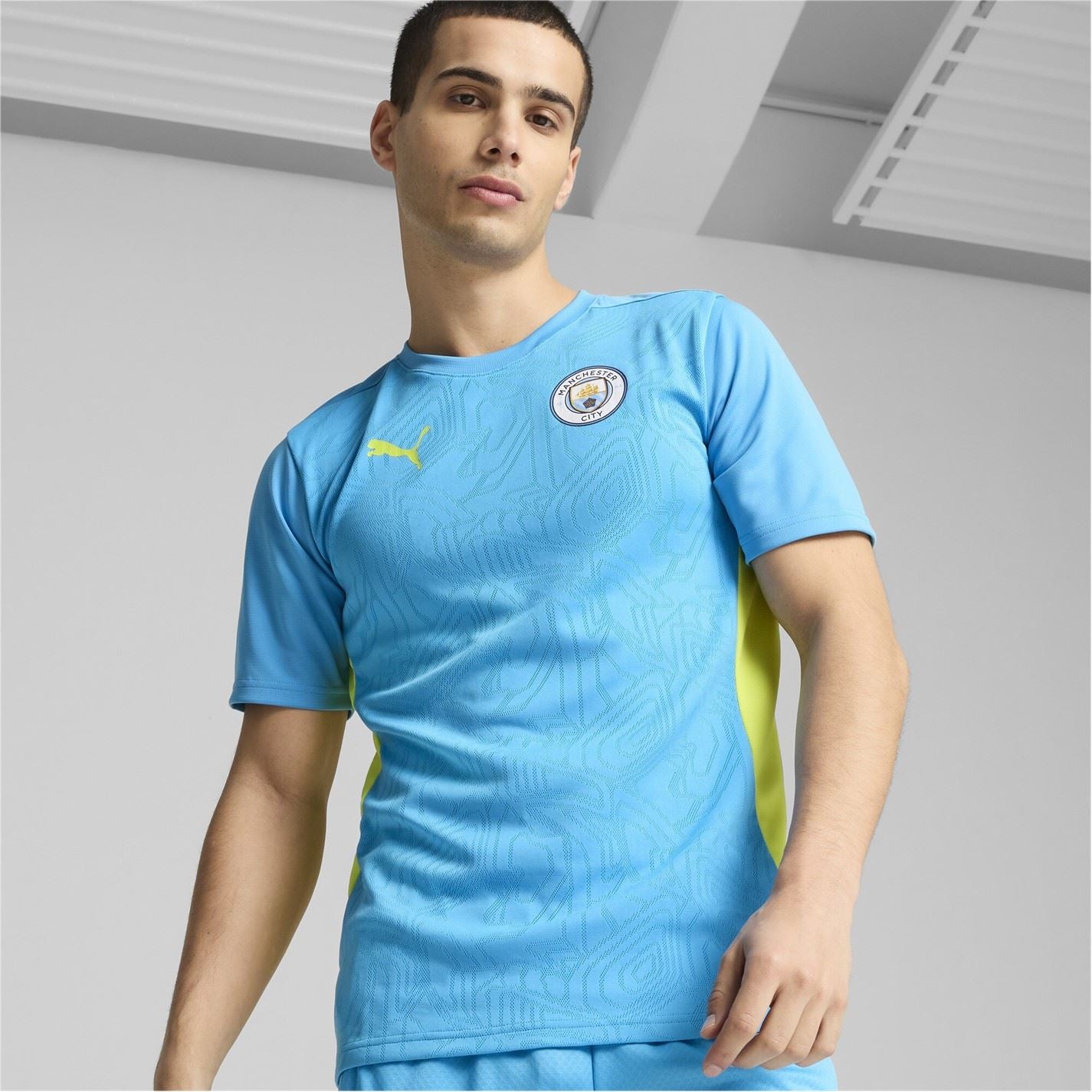 Puma Manchester City Fc Training Shirt 2024 2025 Adults
