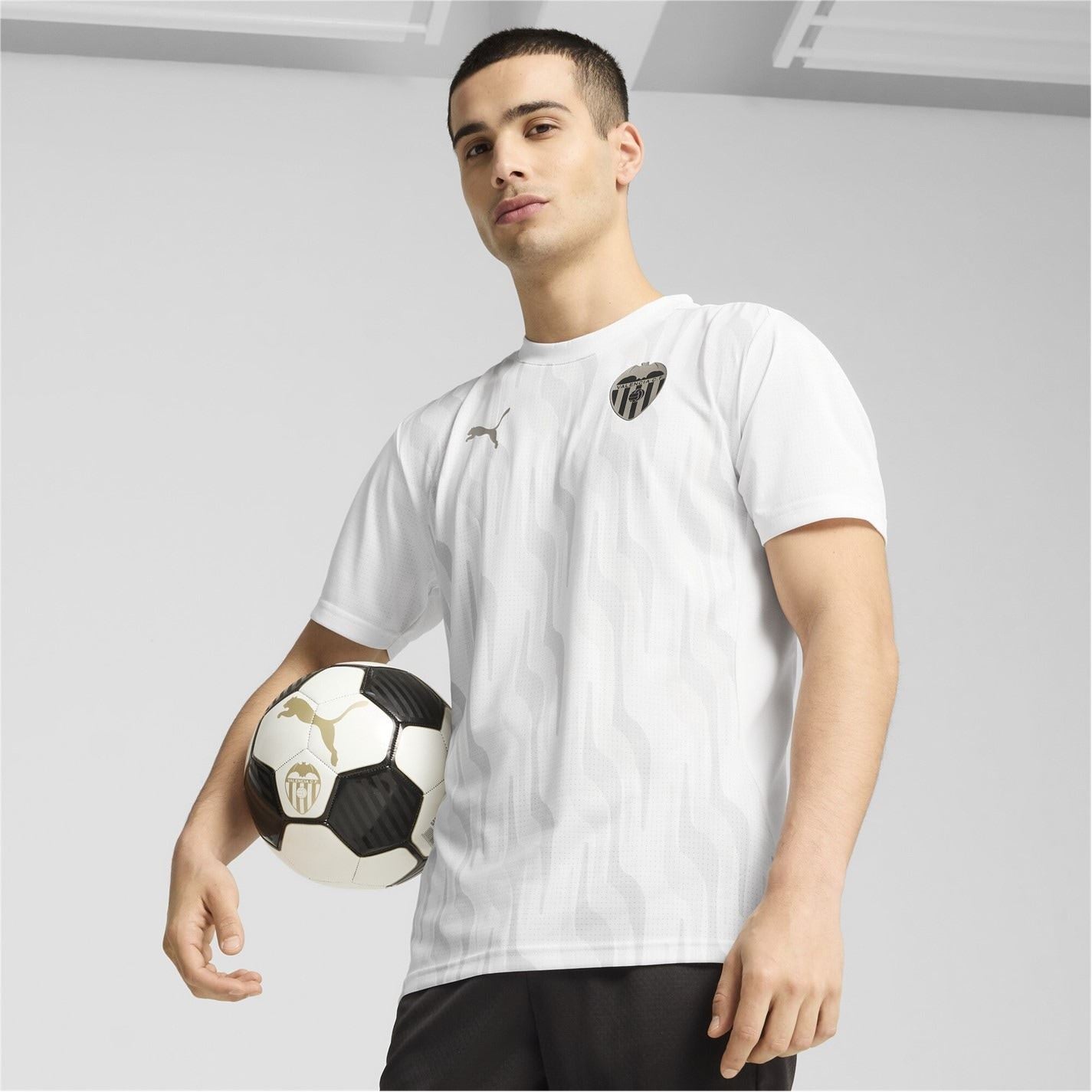 Puma Valencia Pre Match Shirt 2024 2025 Adults