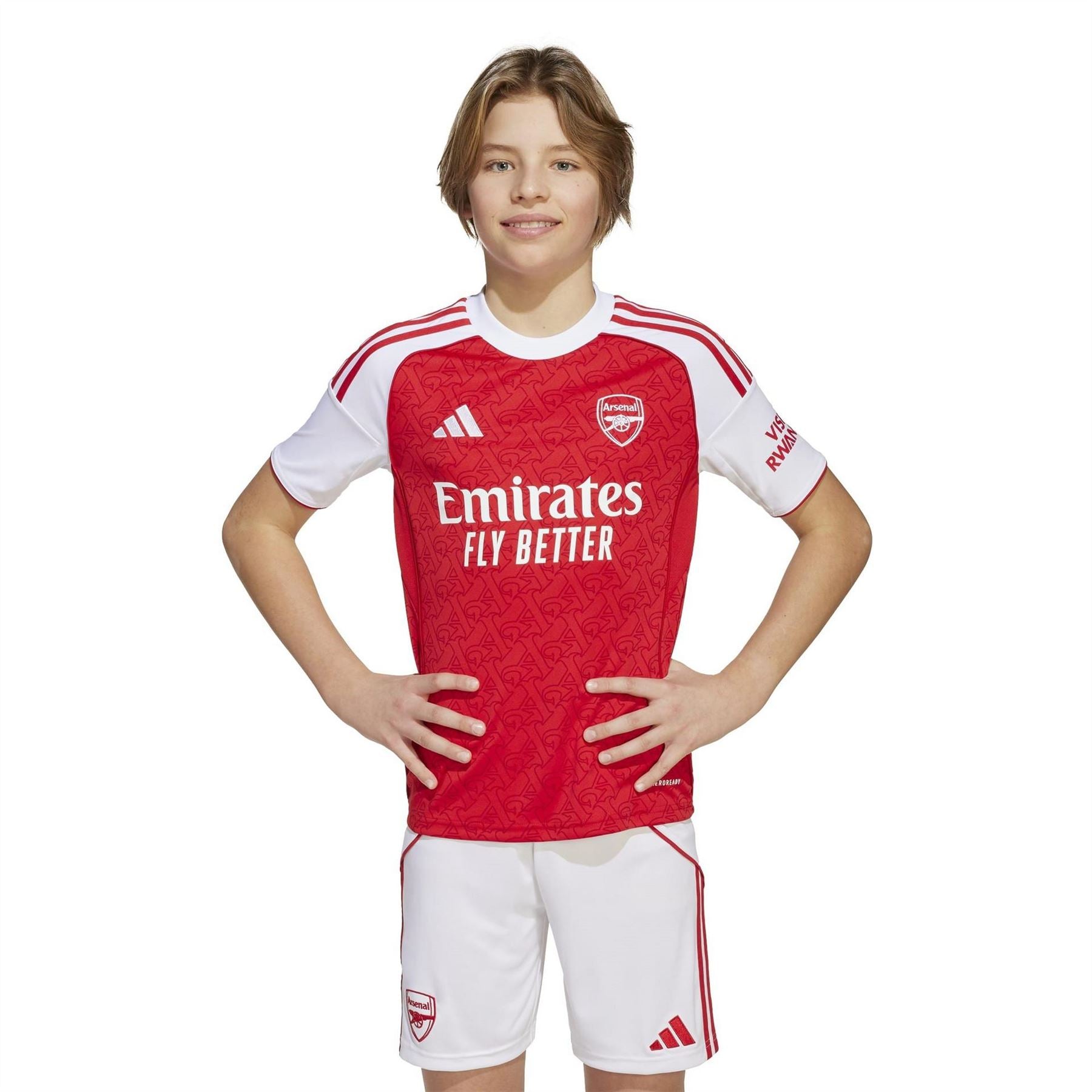adidas Arsenal Home Shirt 2025 2026 Juniors