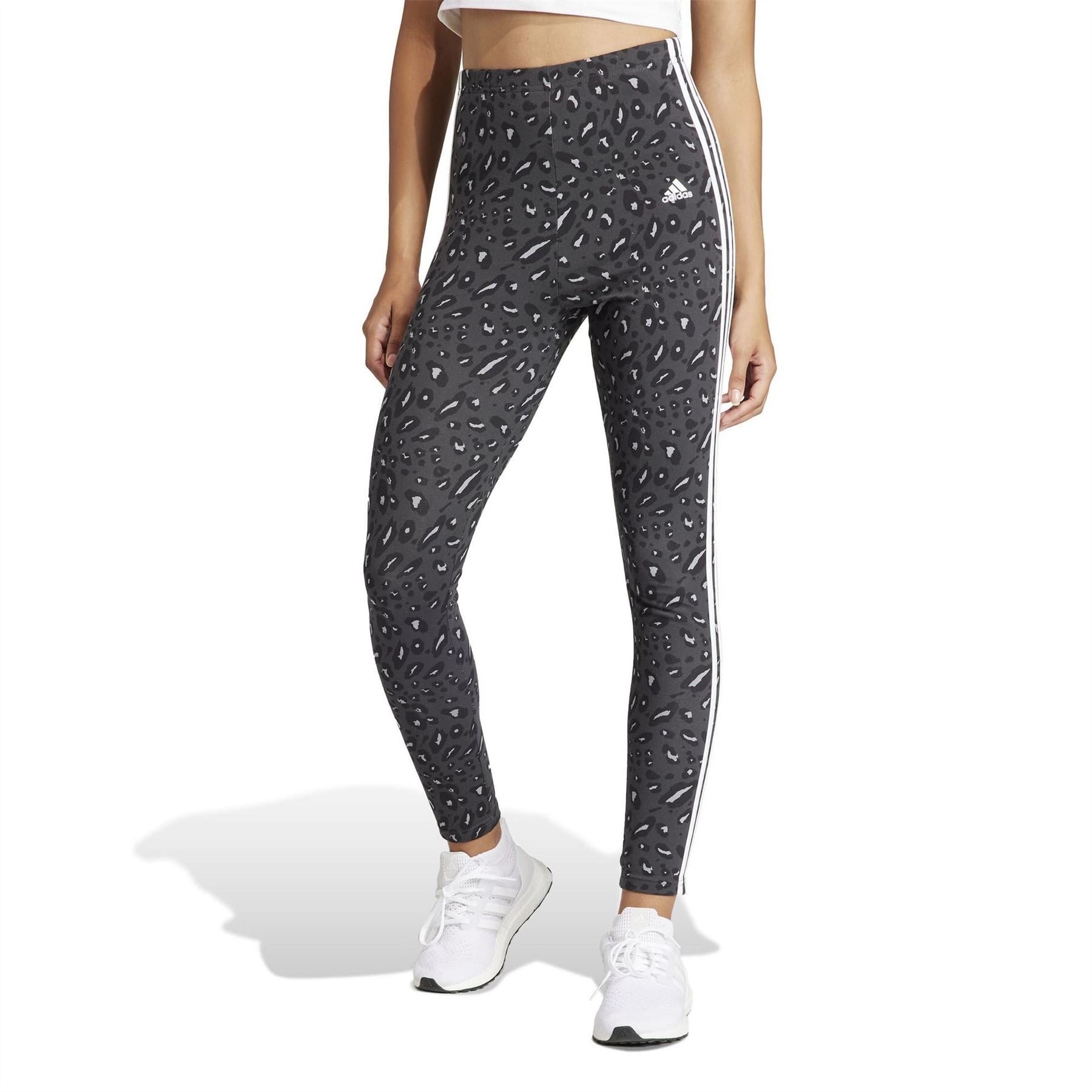 adidas Womens Essentials 3 Stripe Leggings