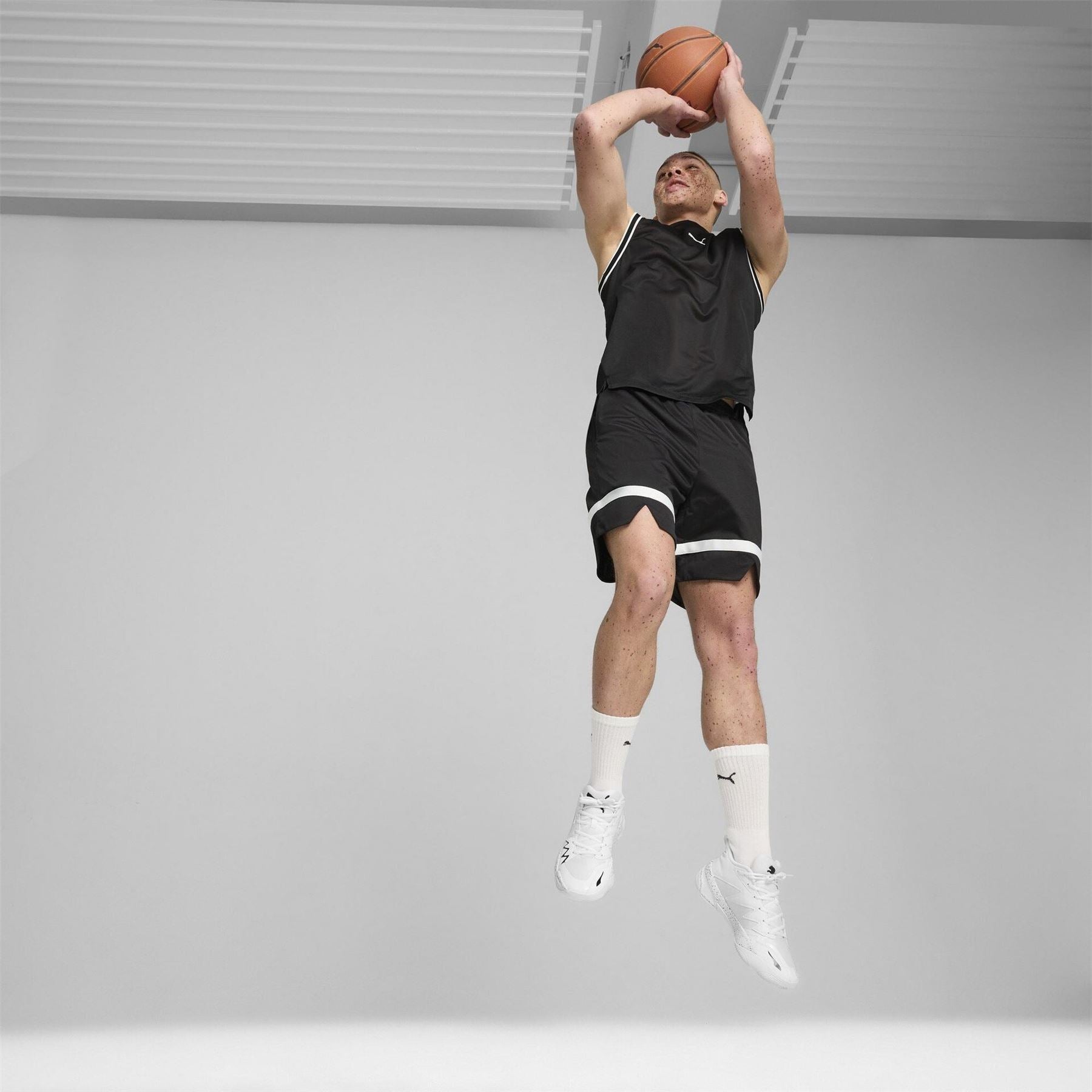 Puma Mens Shot Mesh Tank Vest