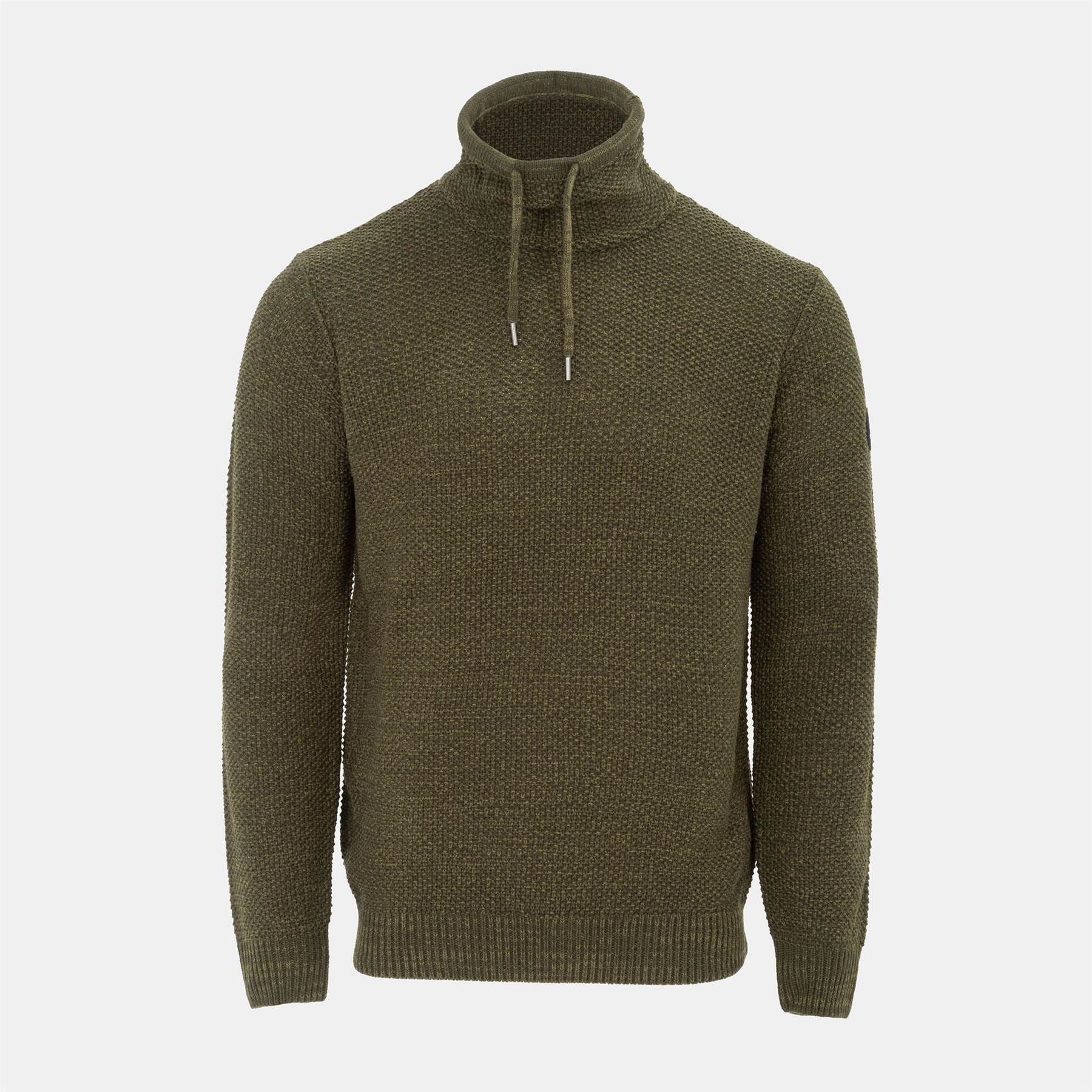 Firetrap Mens Cowl Neck Jumper
