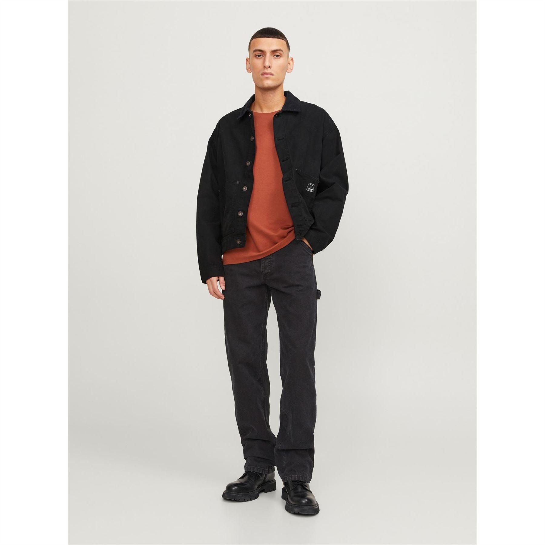 Jack and Jones Eddie Carpenter Relaxed Fit Jeans