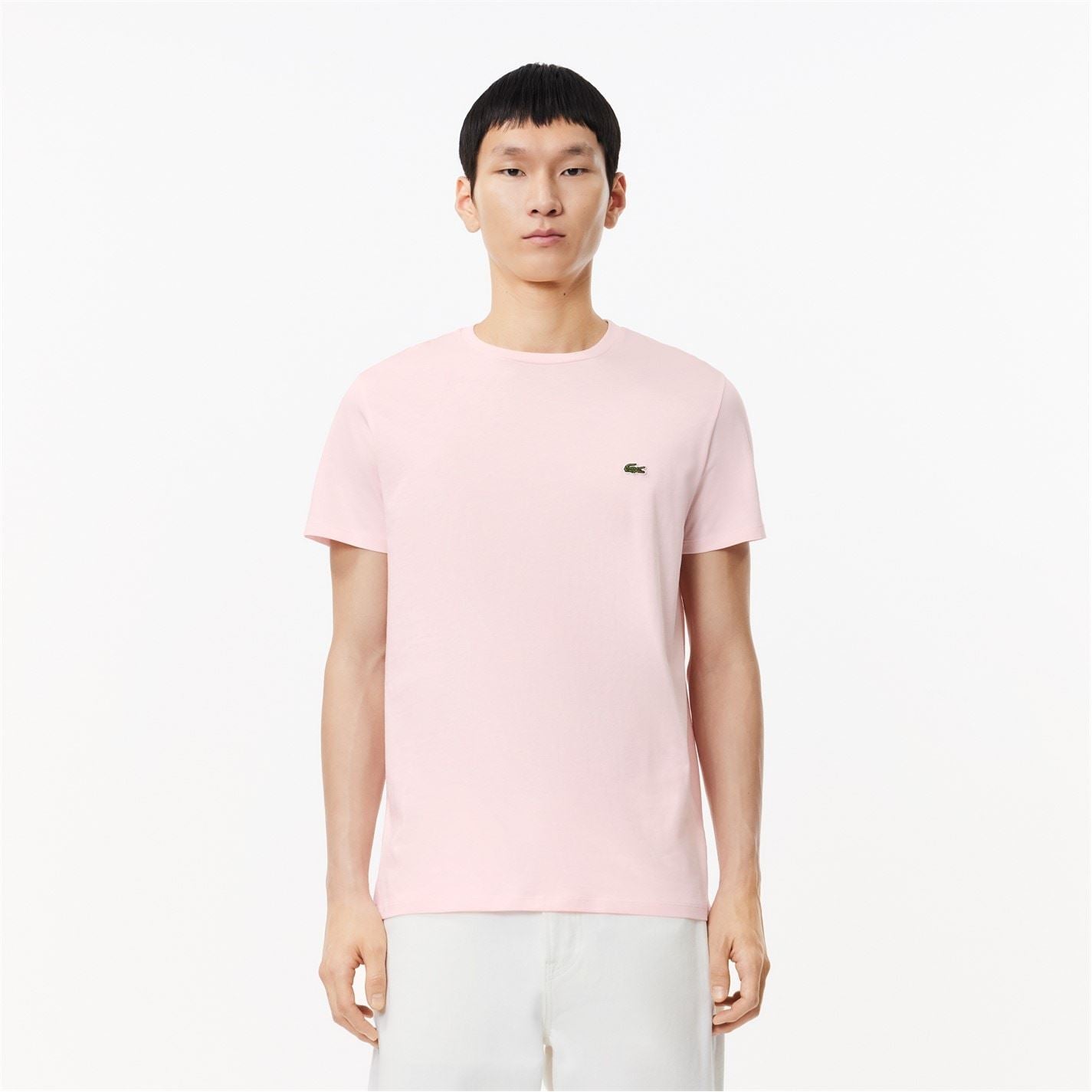 Lacoste Crocodile Logo Crew Neck Short Sleeve Jersey T-Shirt