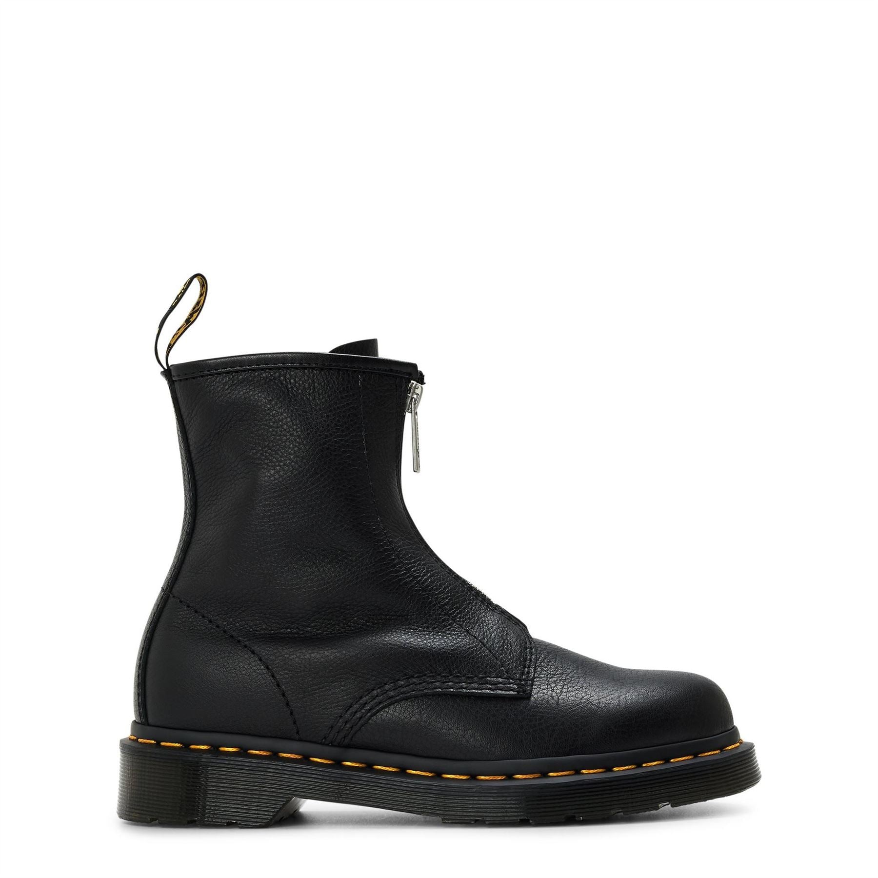 Dr Martens Zipped Flat Ankle Boots