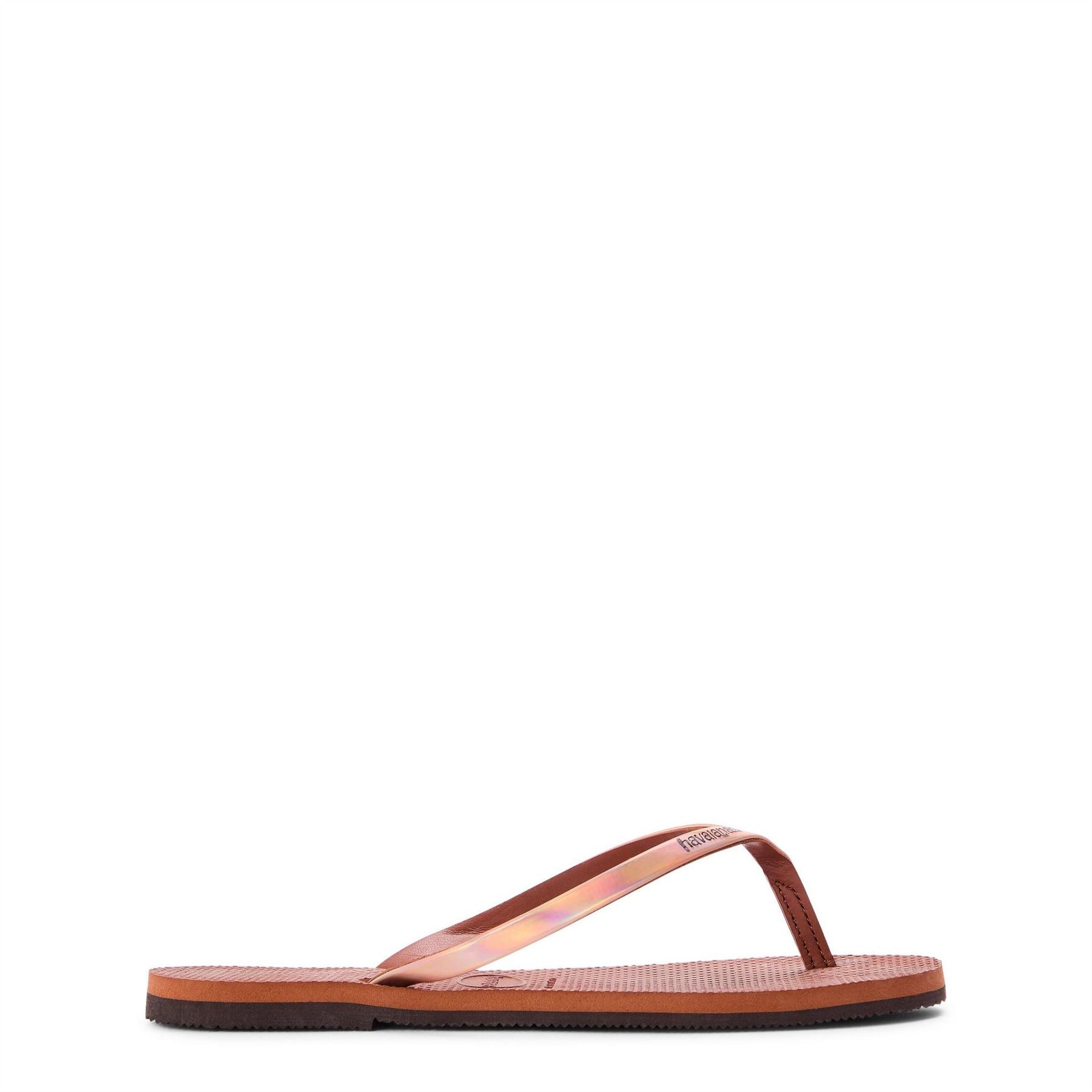 Havaianas Kids You Metallic Rust Flip Flops