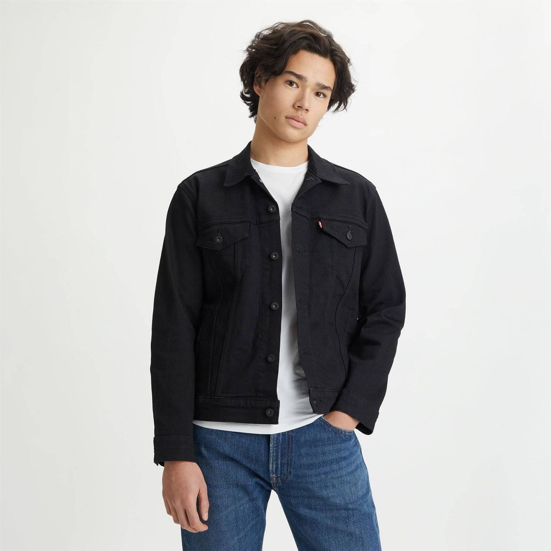 Levis Trucker Cotton Long Sleeve Denim Jacket