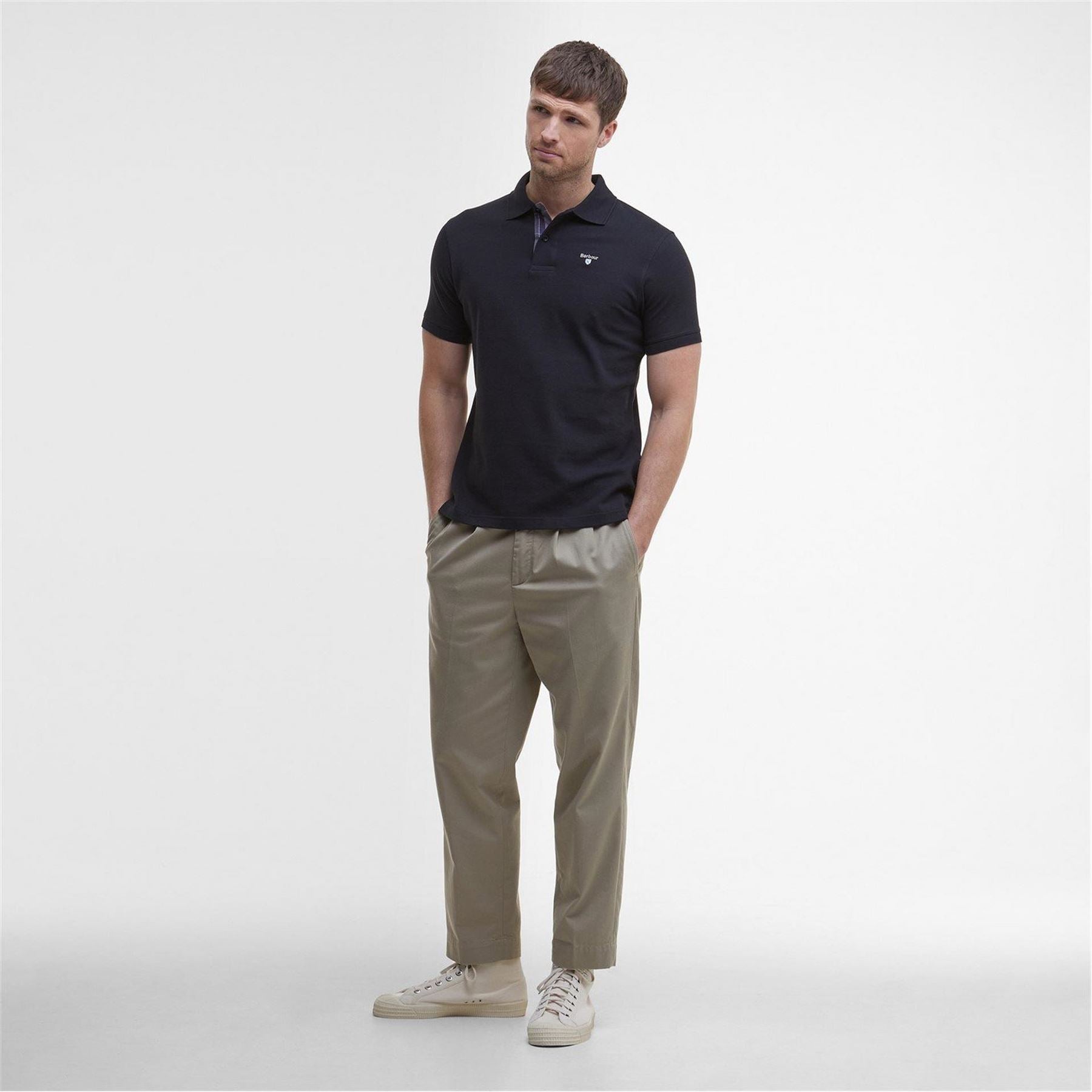 Barbour Tartan Pique Polo Shirt