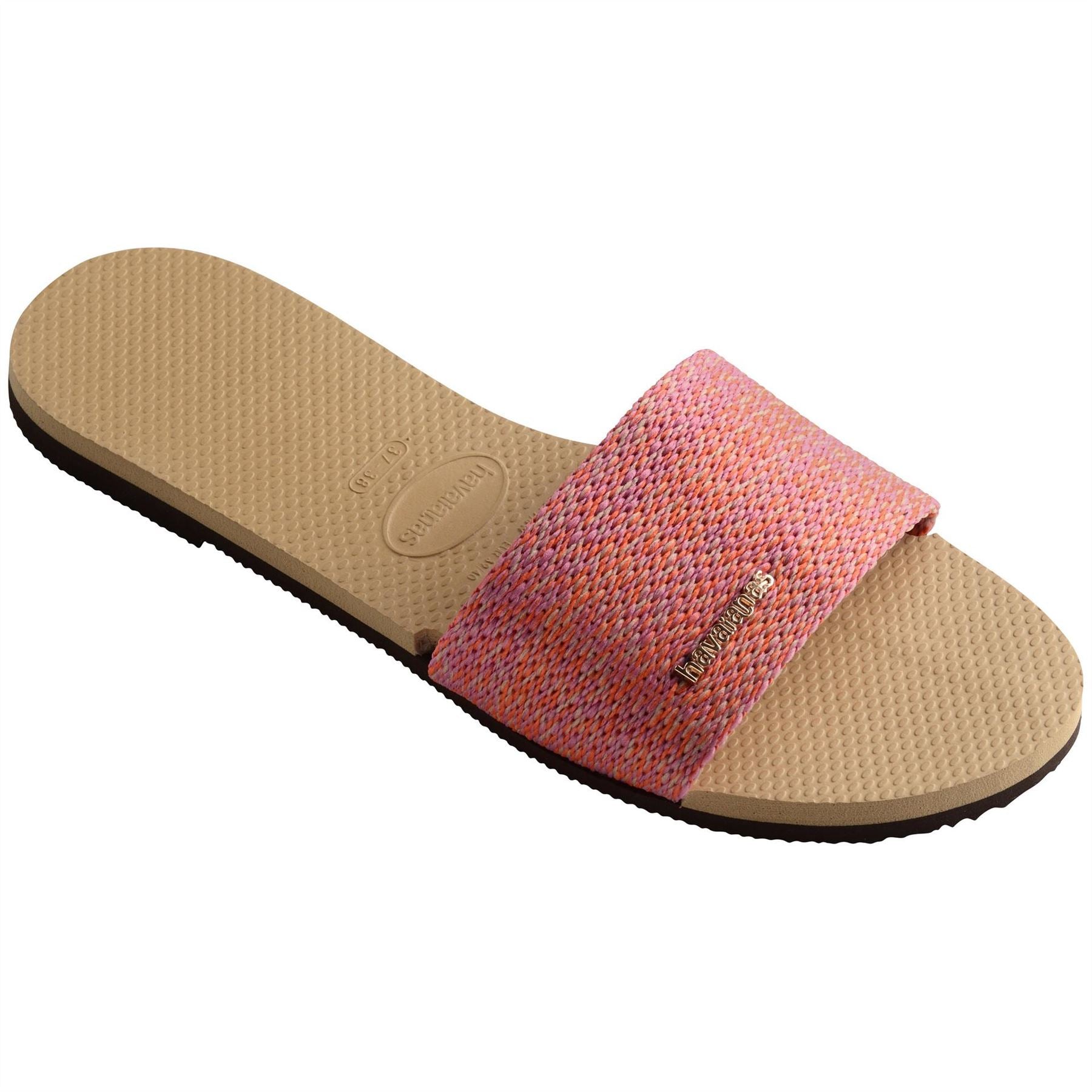 Havaianas Womens Hav. You Malta Golden 37 38 Flip Flops