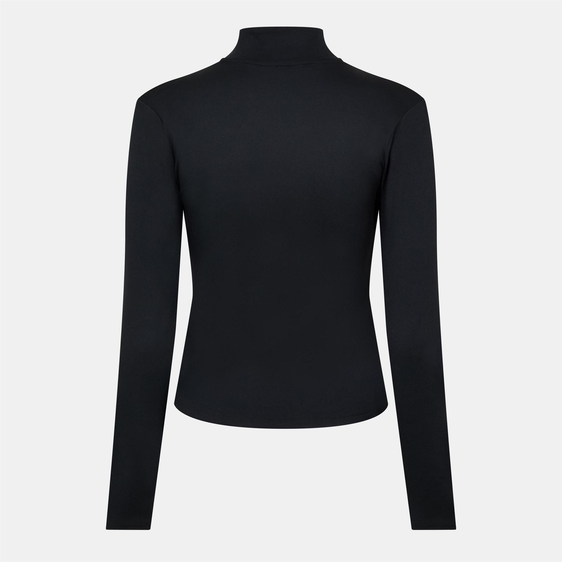 Nike Solid Patterned Ribbed Cuff Full Zipper Track Jacket