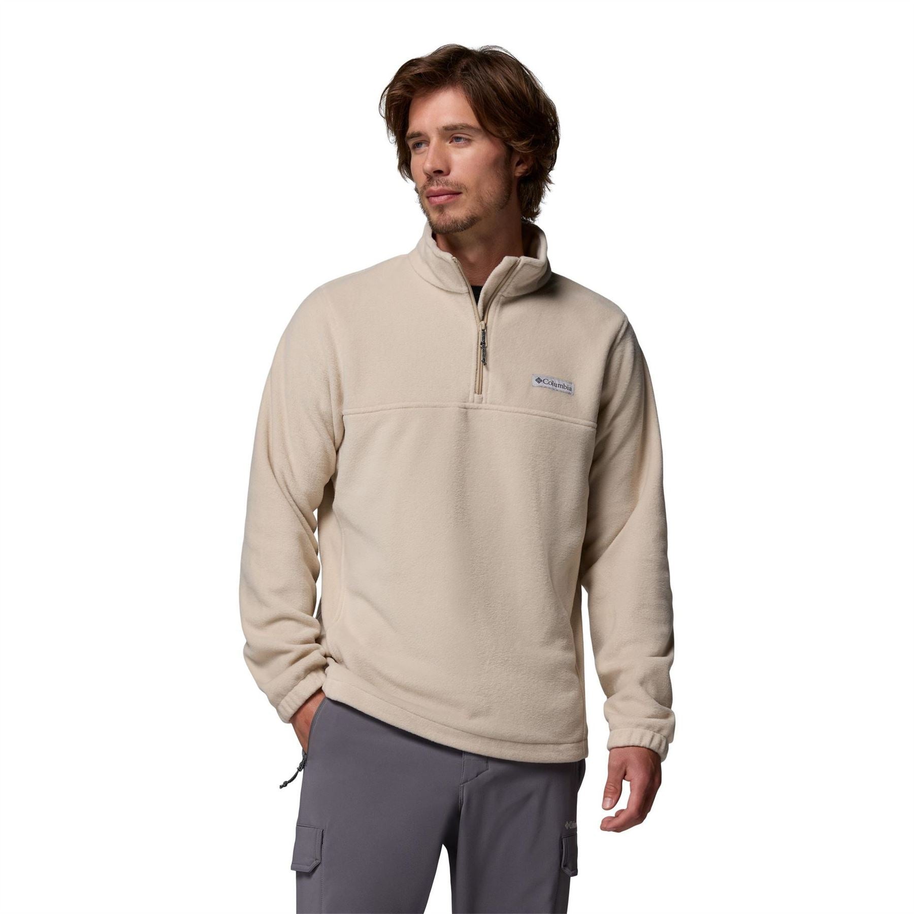 Columbia Steens Zip Neck Long Sleeve Sweatshirt