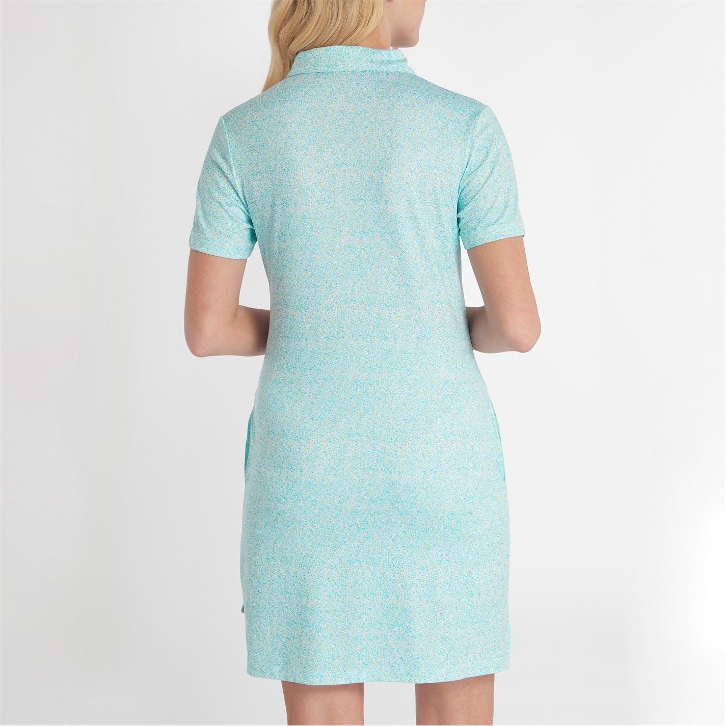 Calvin Klein Golf Hamlin Collared Neck Knee Length T-Shirt Dress