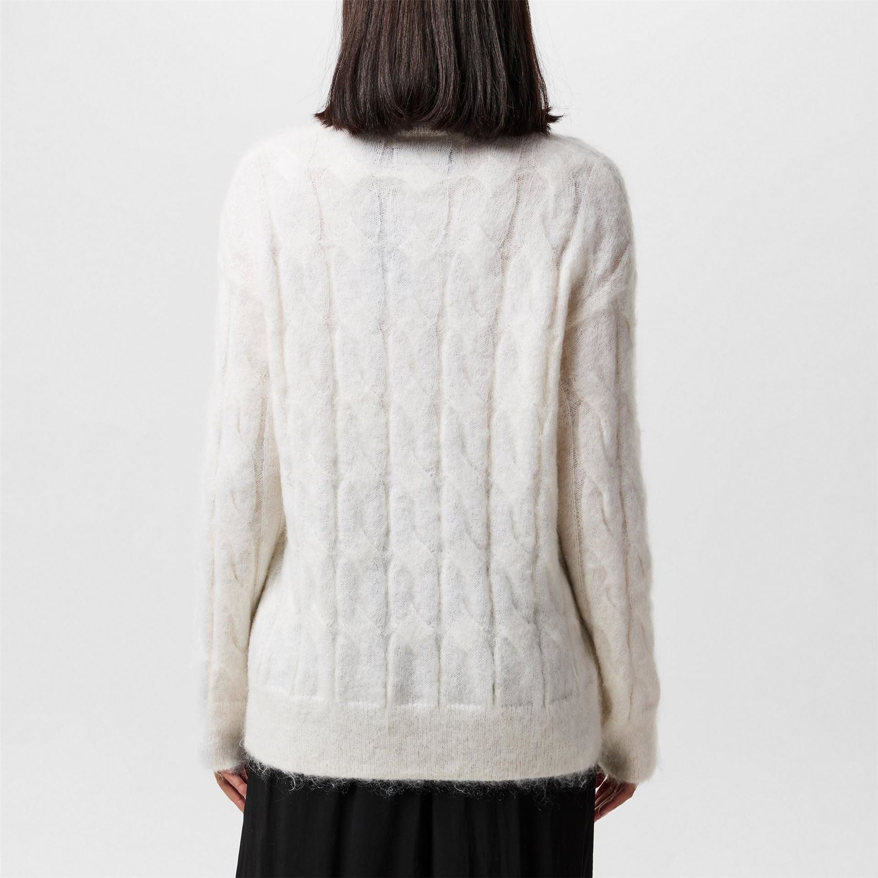 AllSaints Sirius Long Sleeve Relaxed Fit Sweater
