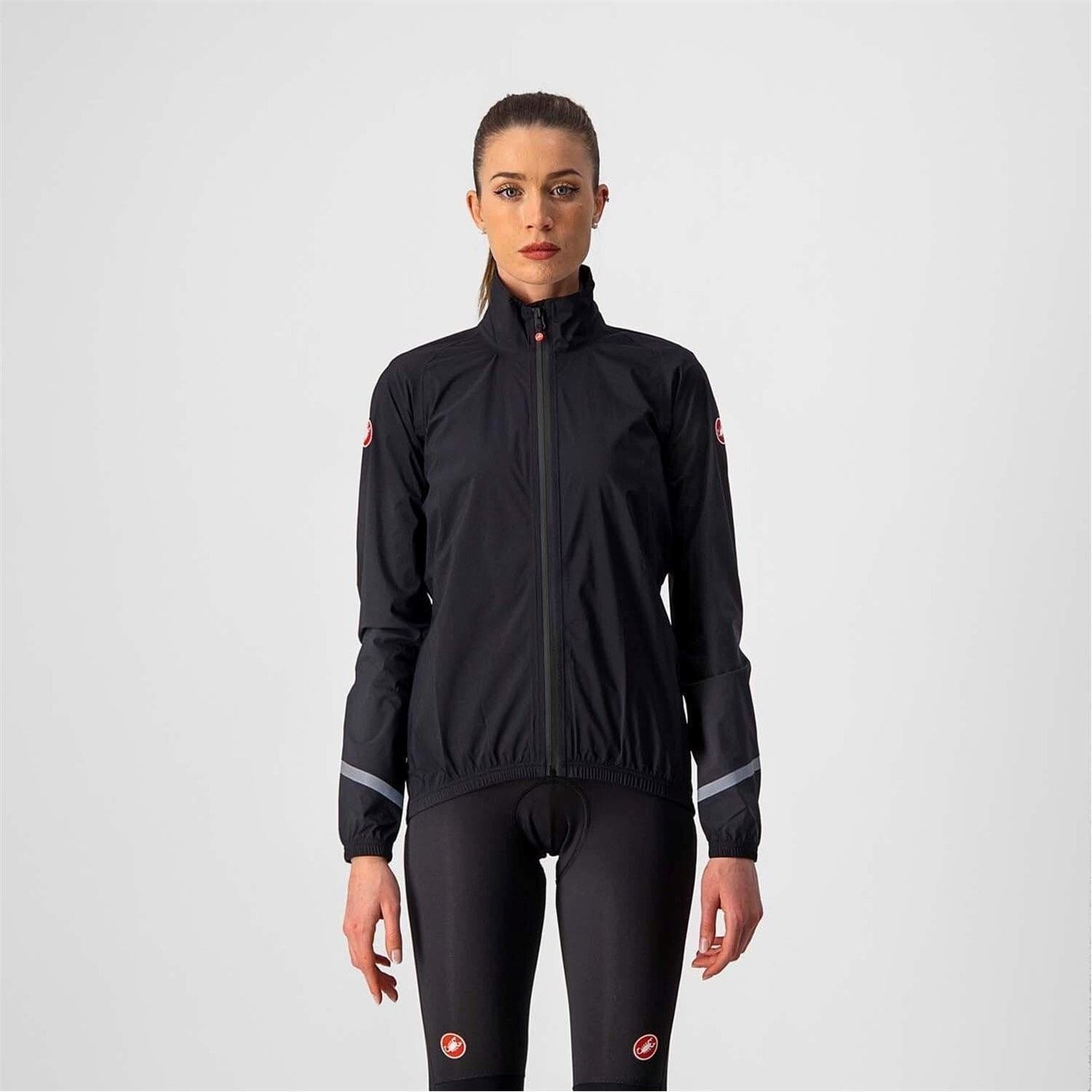 Castelli  Windproof Water Resistant Reflective Performance Cycling Jacket