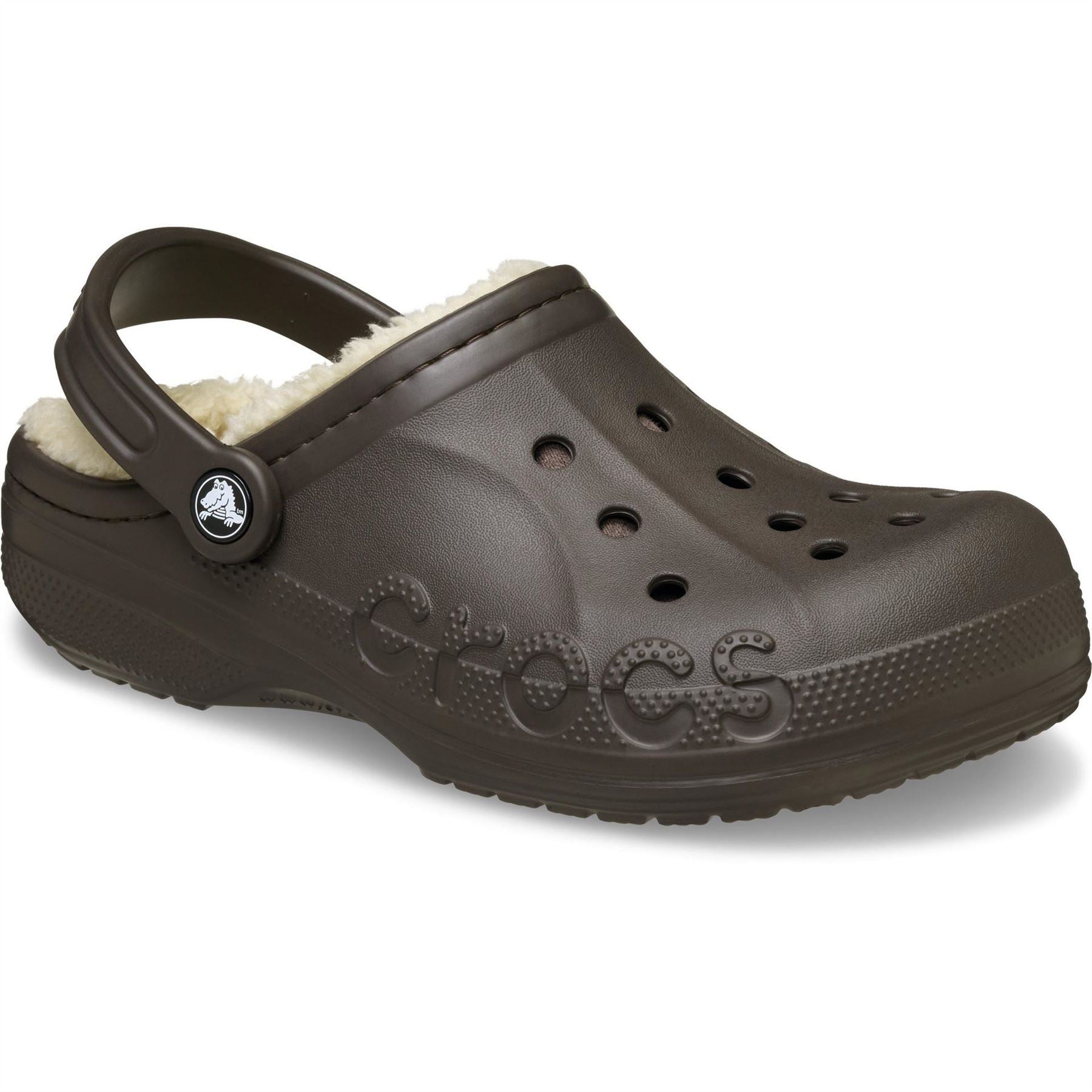 Crocs Baya Lined Shuv Clogs with Lacoste Lettering