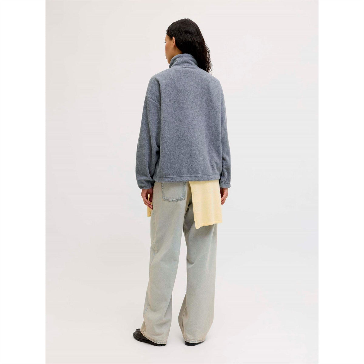 Stationery Freya Full Zip Fleece Top
