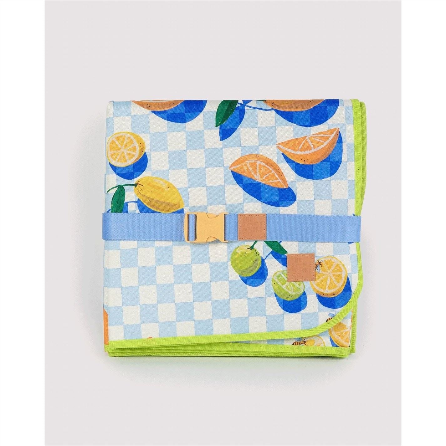 The Somewhere Co Sorrento Citrus Luxe Picnic Rug