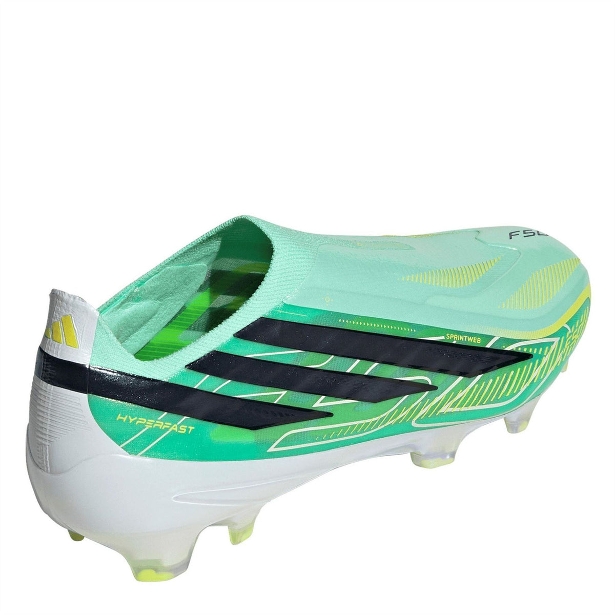adidas Mens Hyperfast Elite Laceless Firm Ground Football Boots