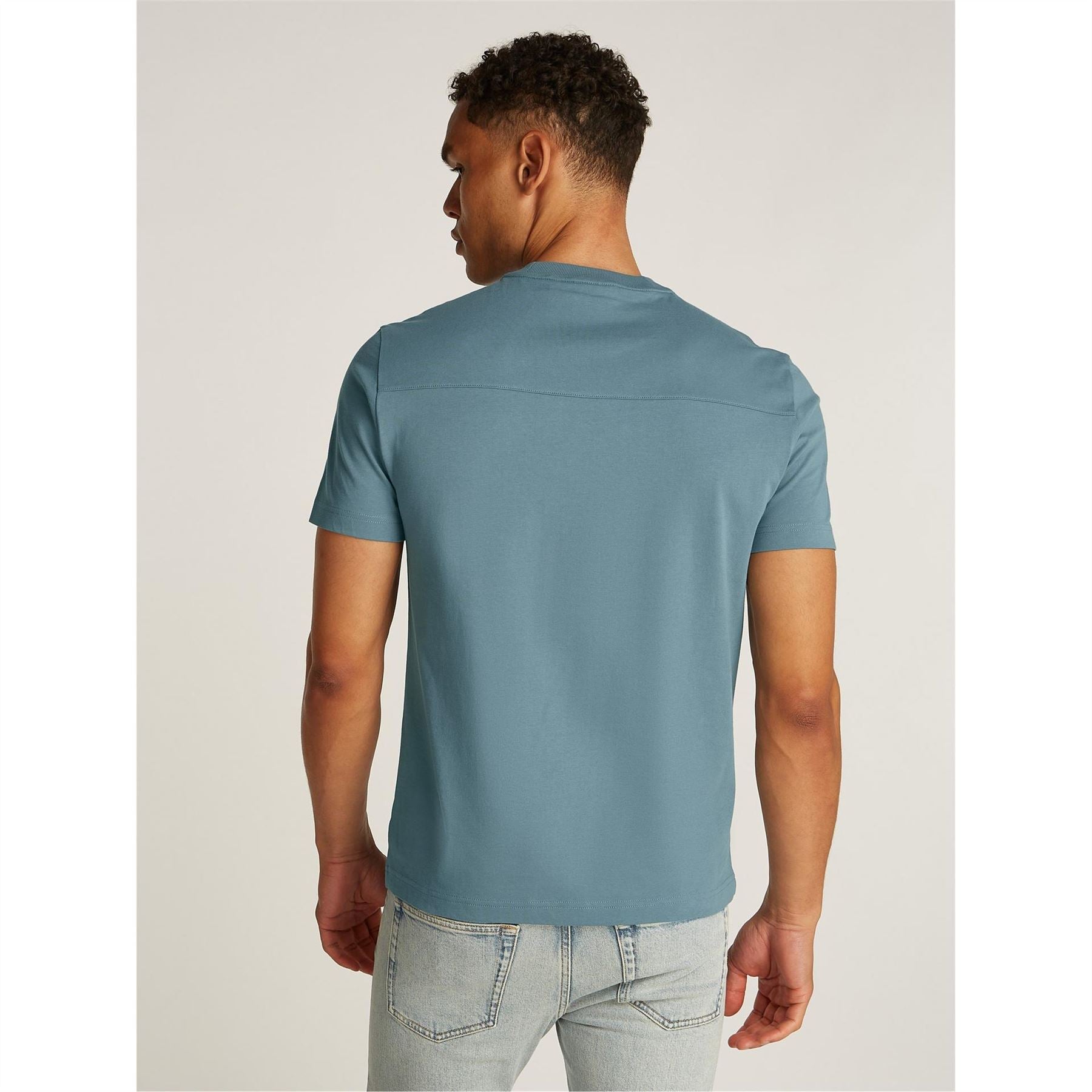 Calvin Klein Structured Embroidery Regular Fit T-Shirt
