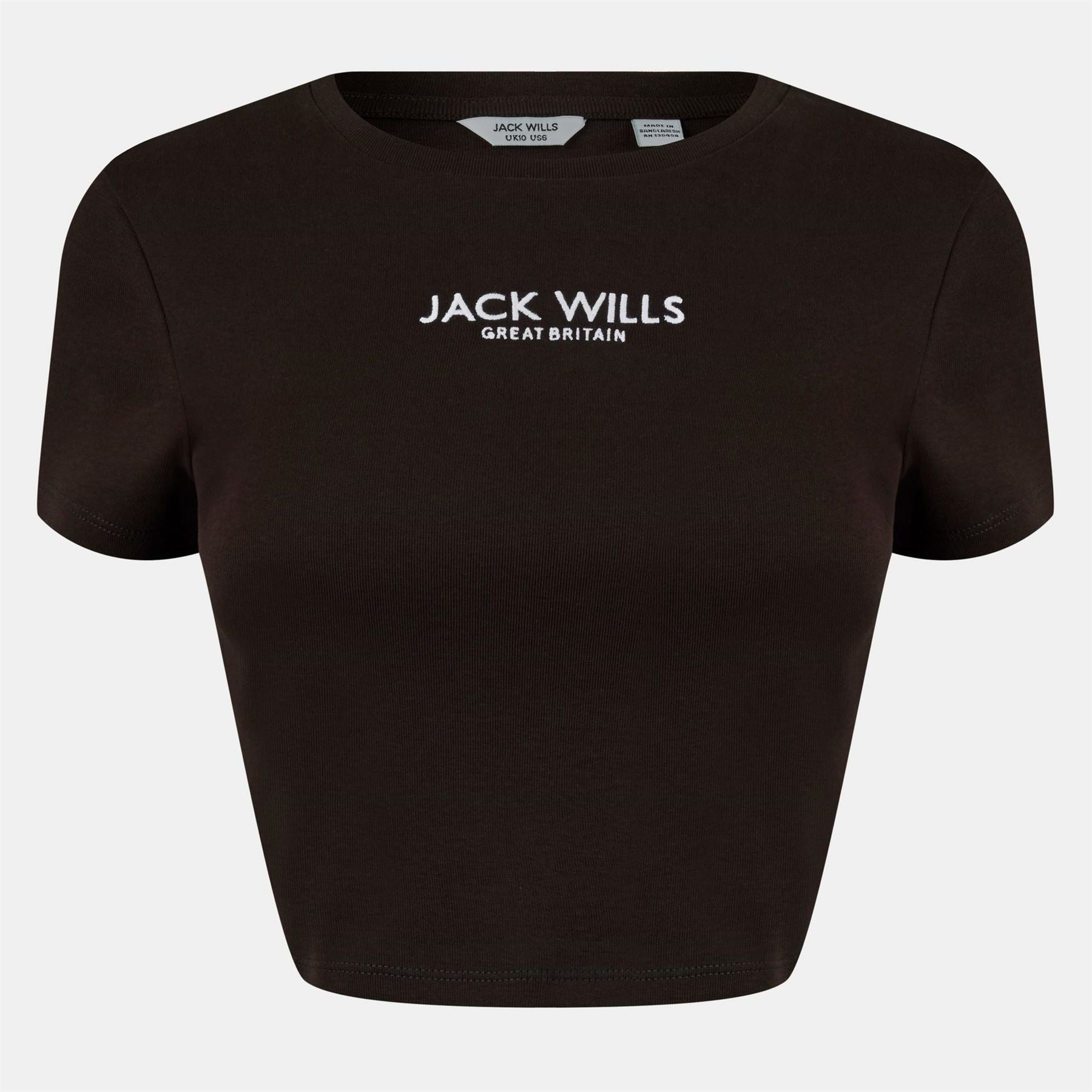 Jack Wills Cropped Baby T-Shirt