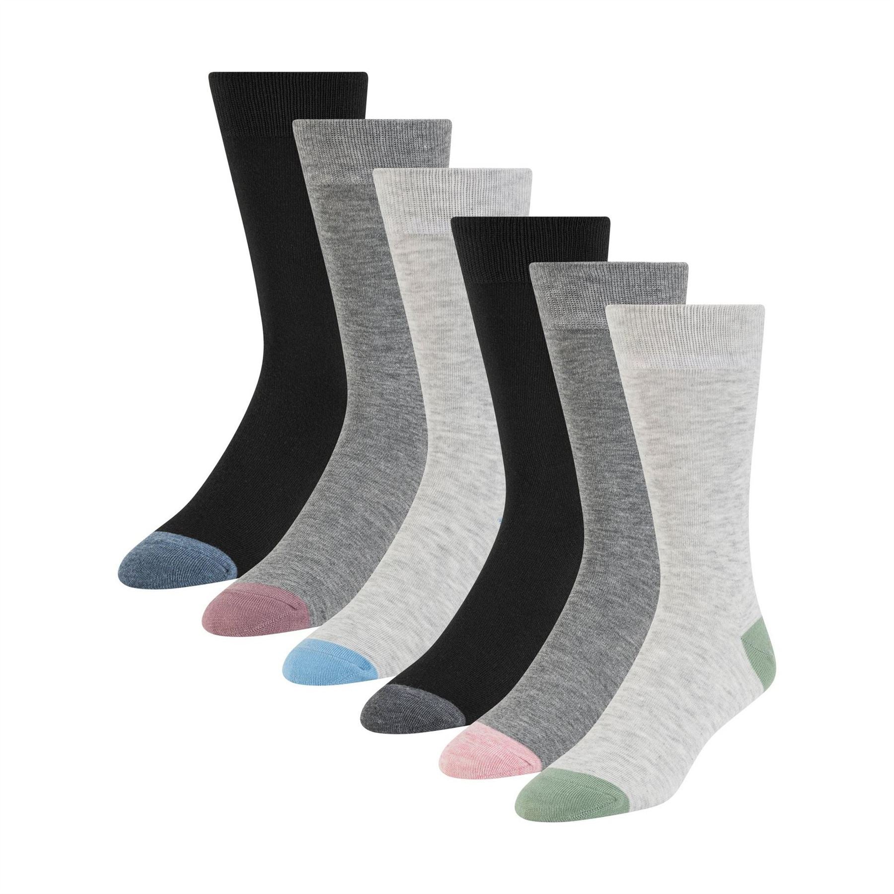 Ted Baker 6 Pack Formal Crew Long Socks