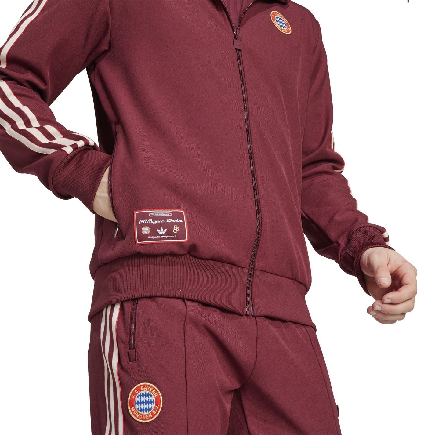 adidas Bayern Munich Terrace Icons Track Top 2024 2025 Adults