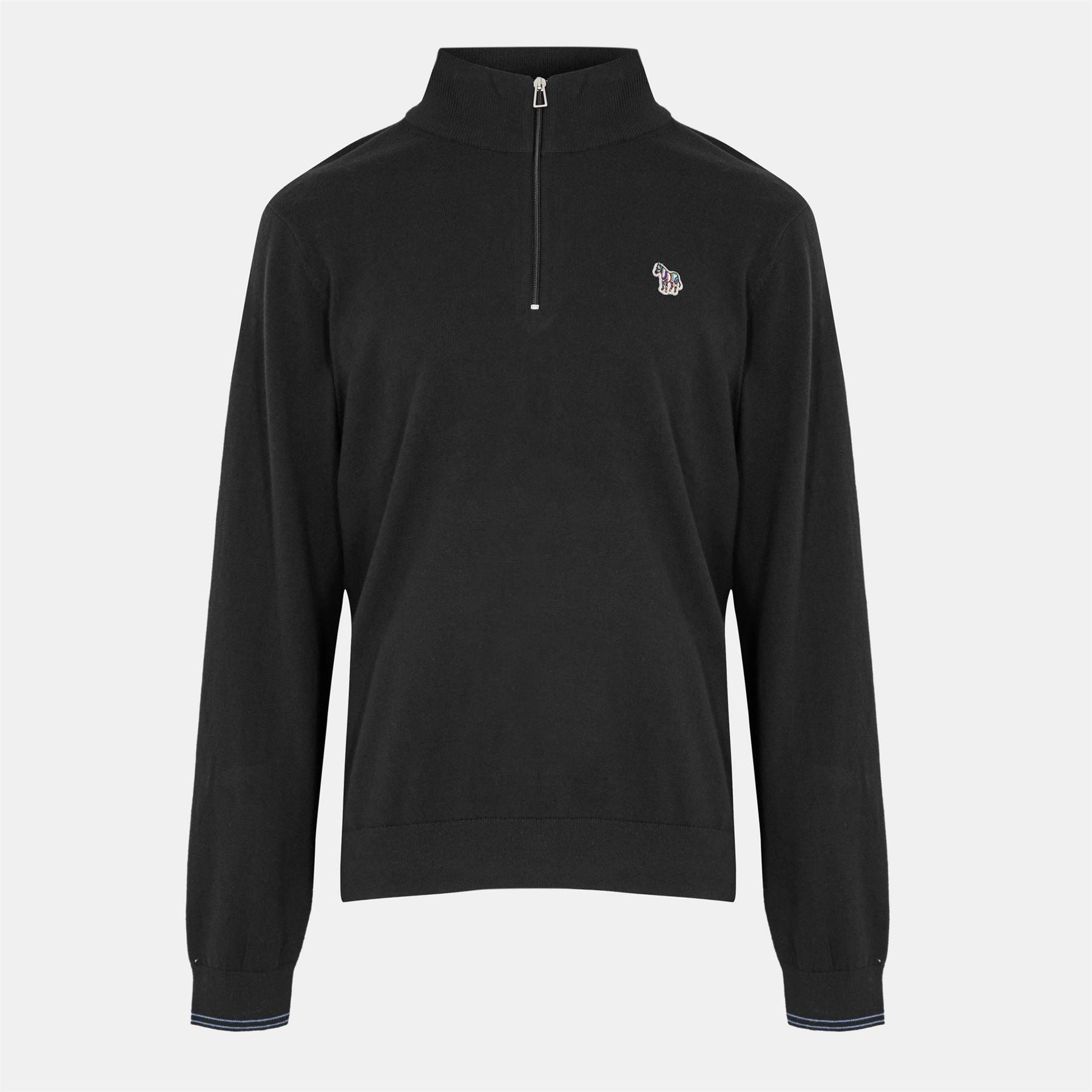 PS Paul Smith Logo Quarter Zip Sweater