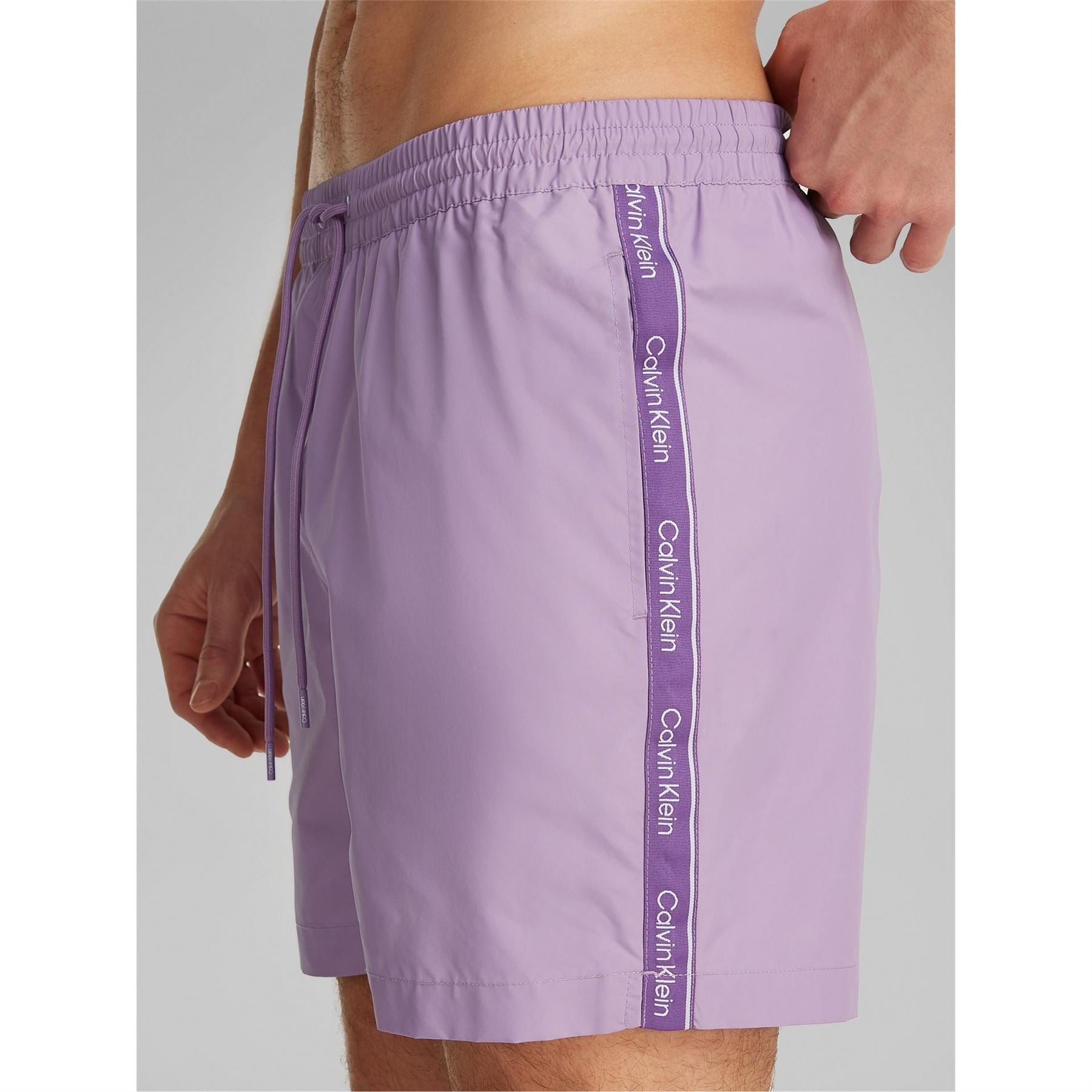 Calvin Klein Mens Tape Swim Shorts