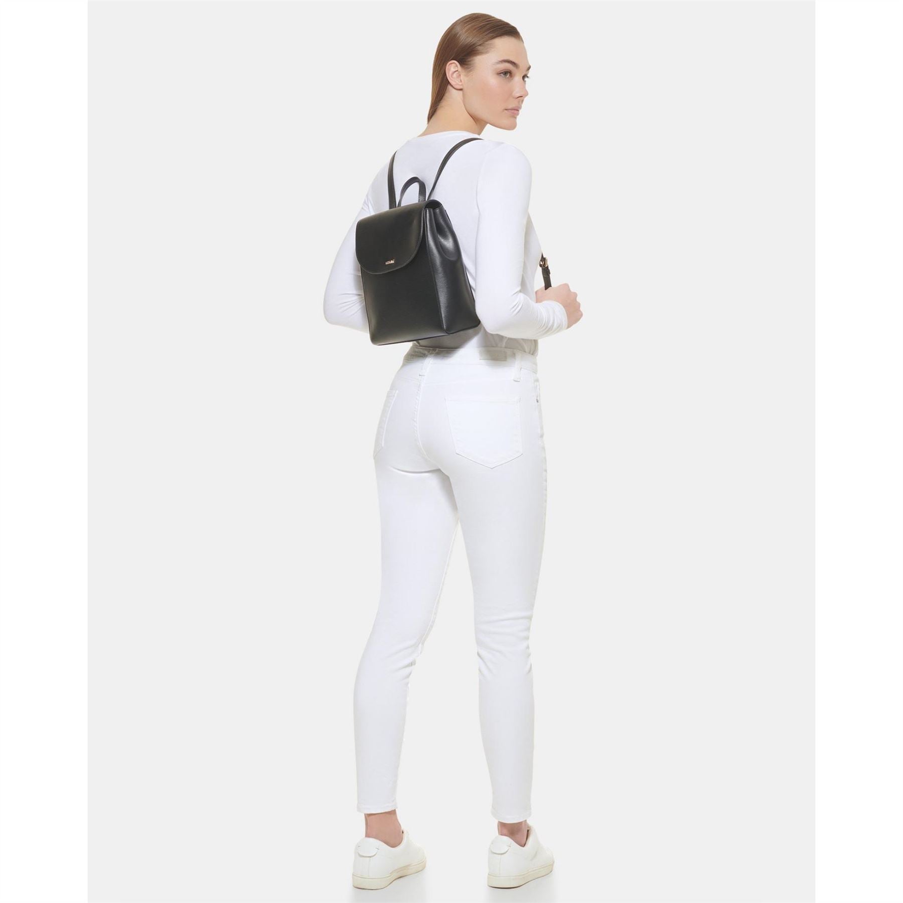 DKNY Bryant Park Sutton Leather Backpack