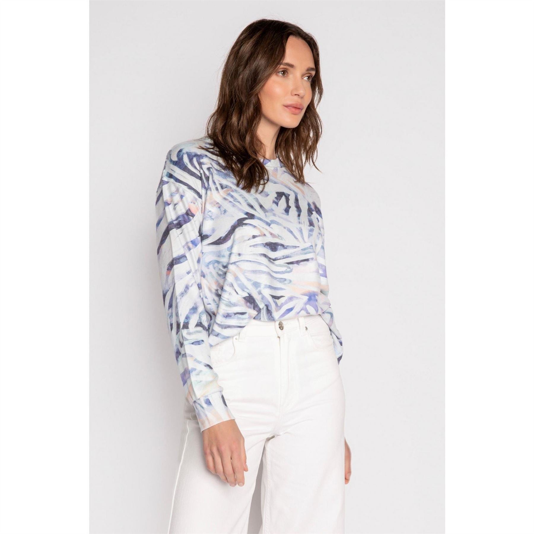 PJ Salvage Salvage Peachy Party Pyjama Long Sleeve Top