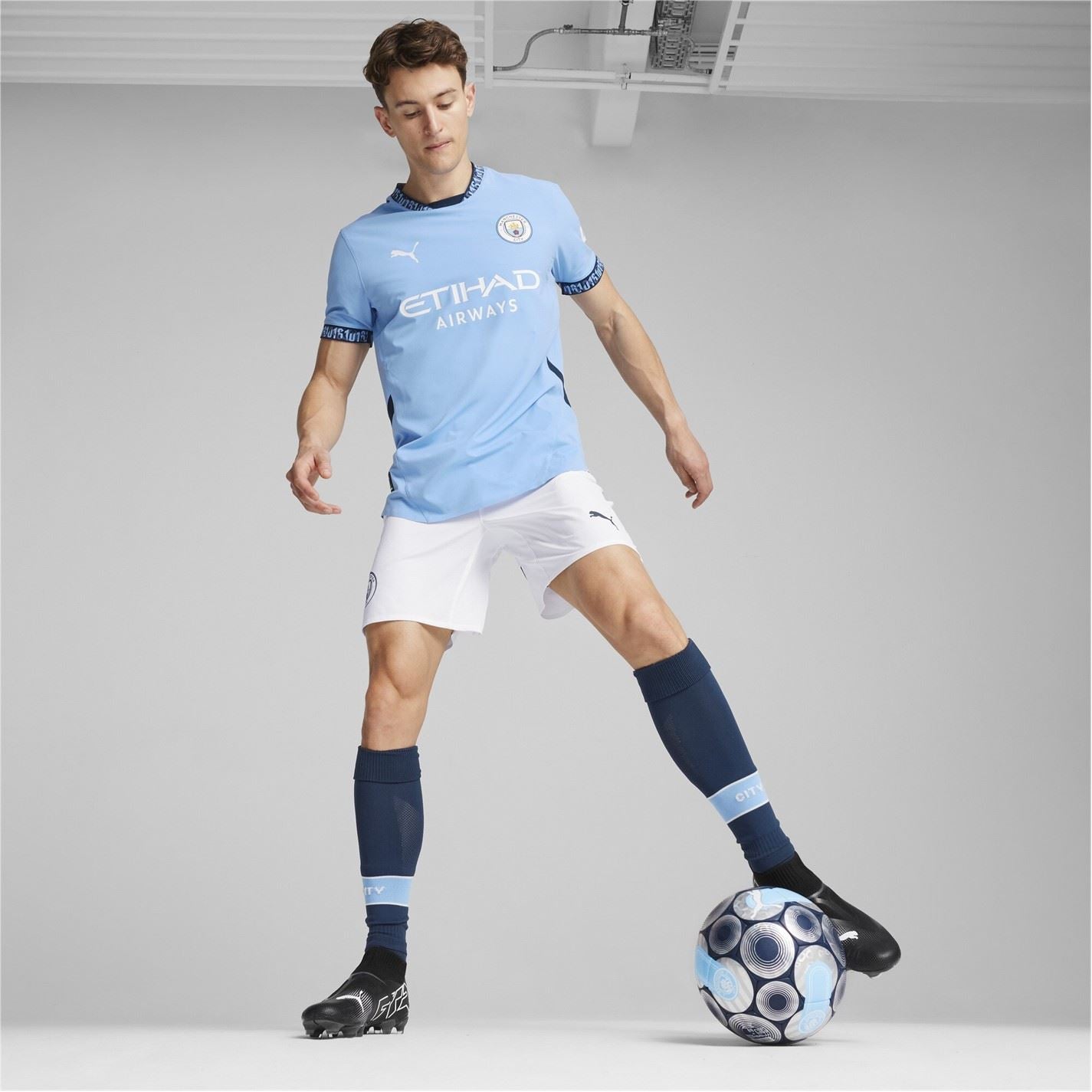Puma Manchester City Authentic Home Shirt 2024 2025