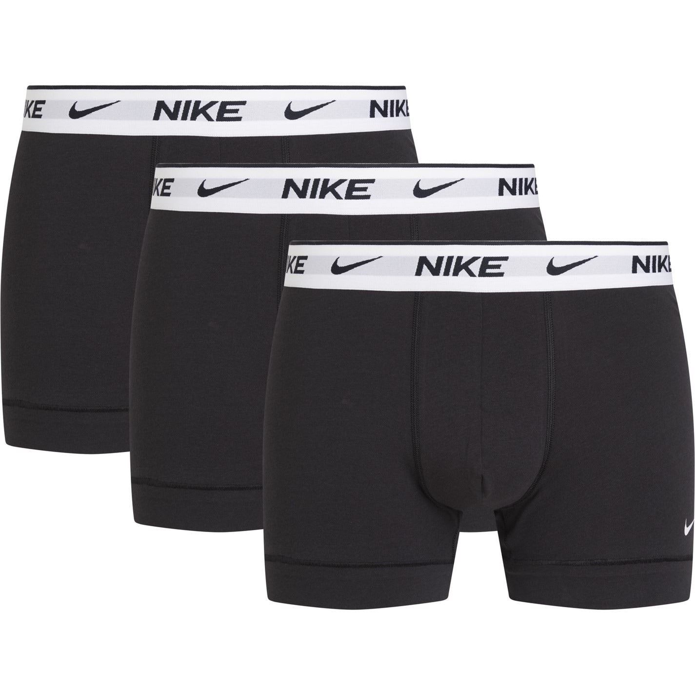 Nike Mens 3 Pack Everyday Cotton Trunks
