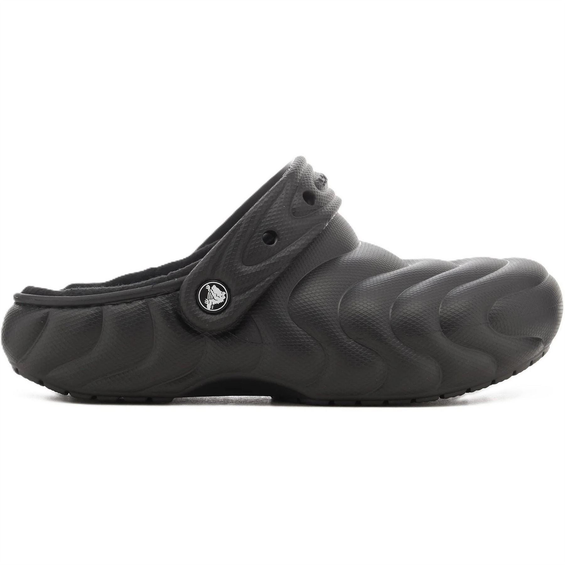 Crocs Classic Lined Shuv Clogs with Crocodile Print